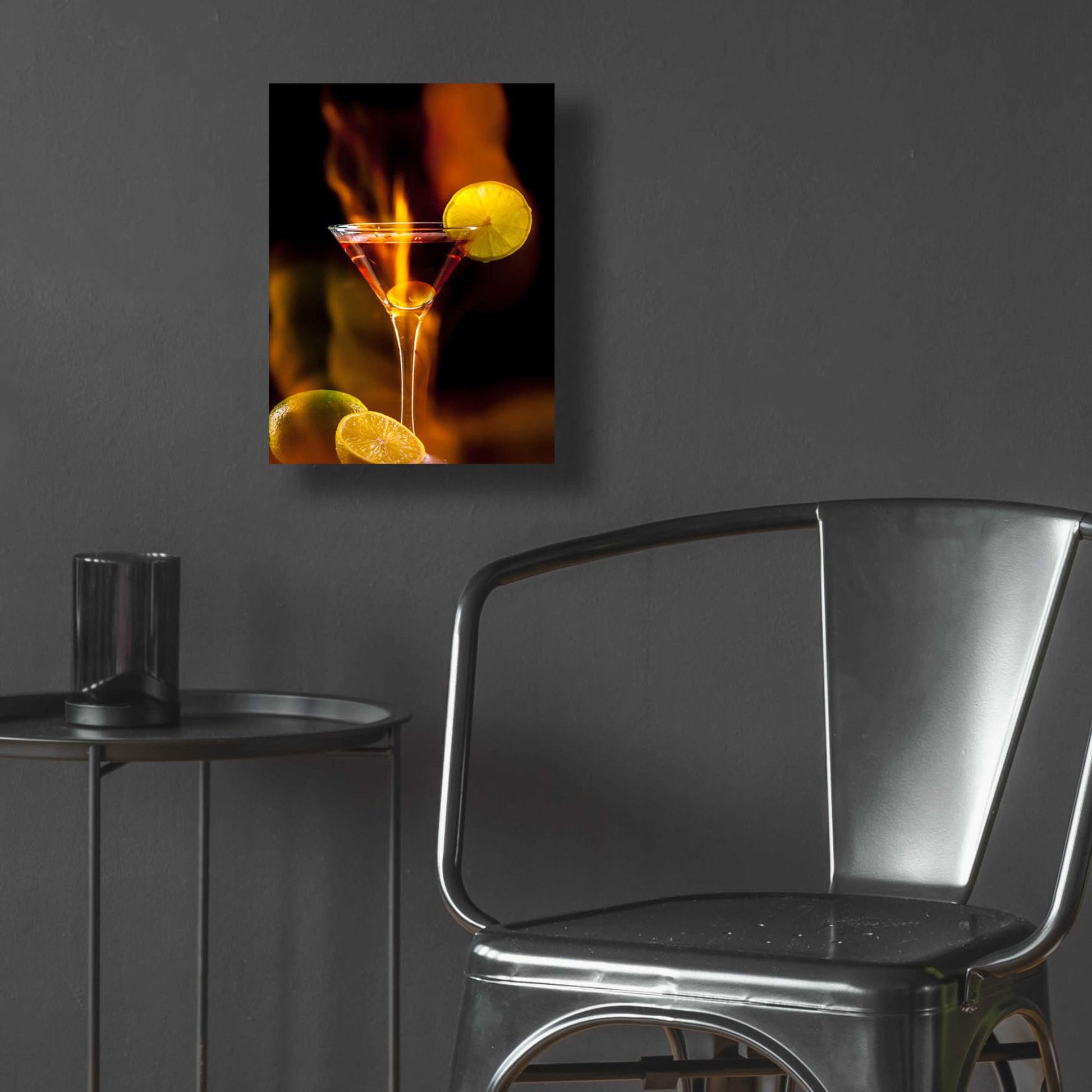 Epic Art 'Flamming Dr' by Epic Portfolio, Acrylic Glass Wall Art,12x16