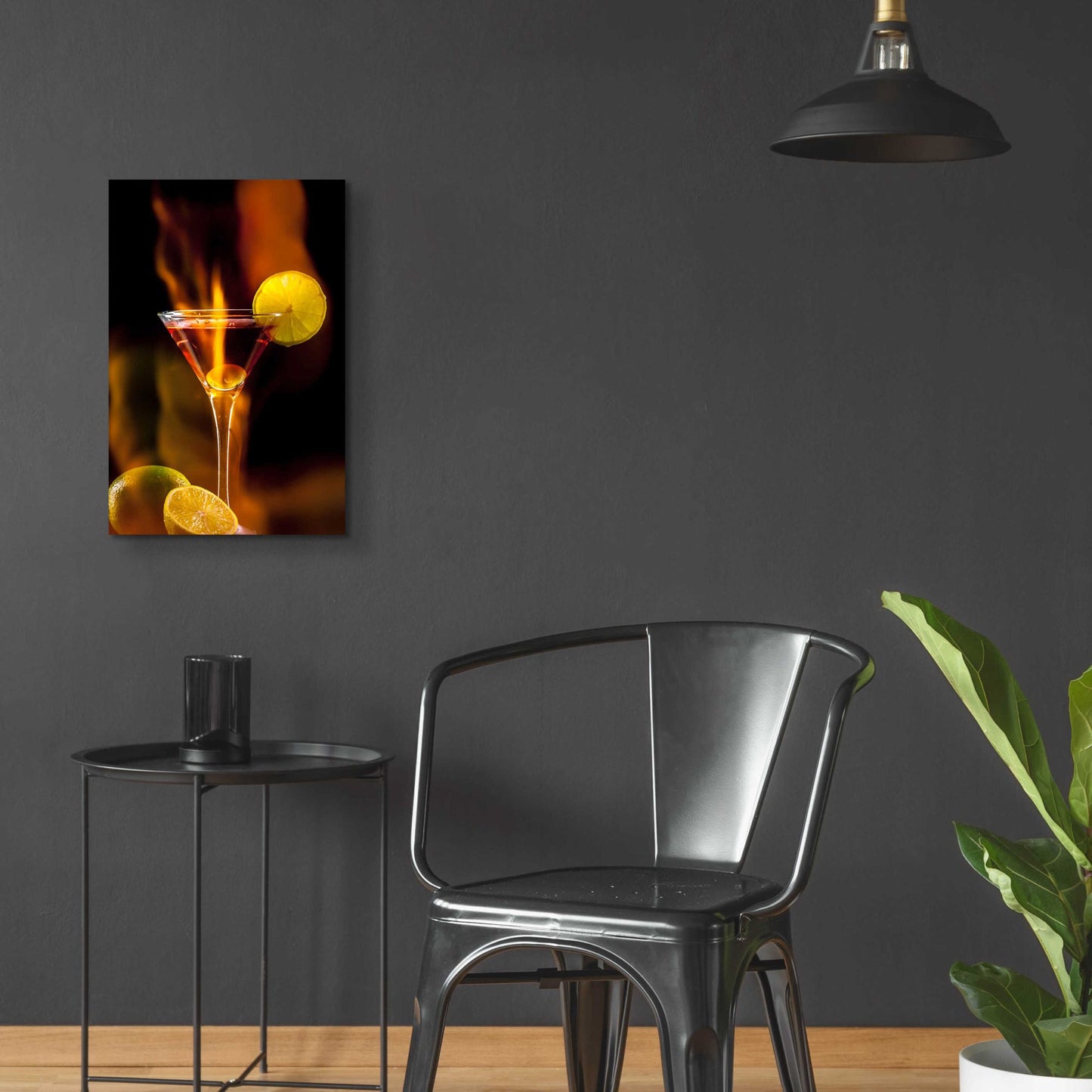 Epic Art 'Flamming Dr' by Epic Portfolio, Acrylic Glass Wall Art,16x24