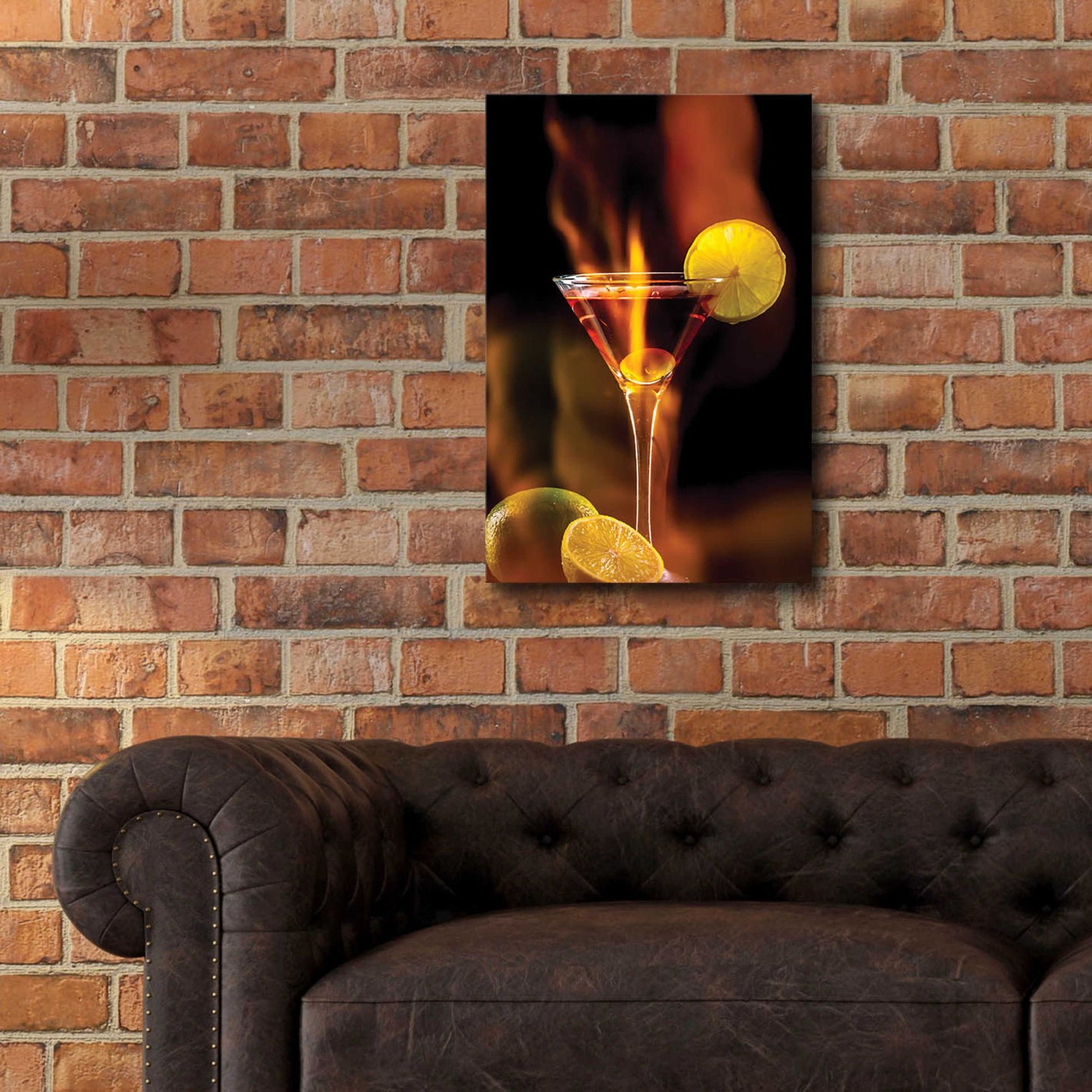 Epic Art 'Flamming Dr' by Epic Portfolio, Acrylic Glass Wall Art,16x24