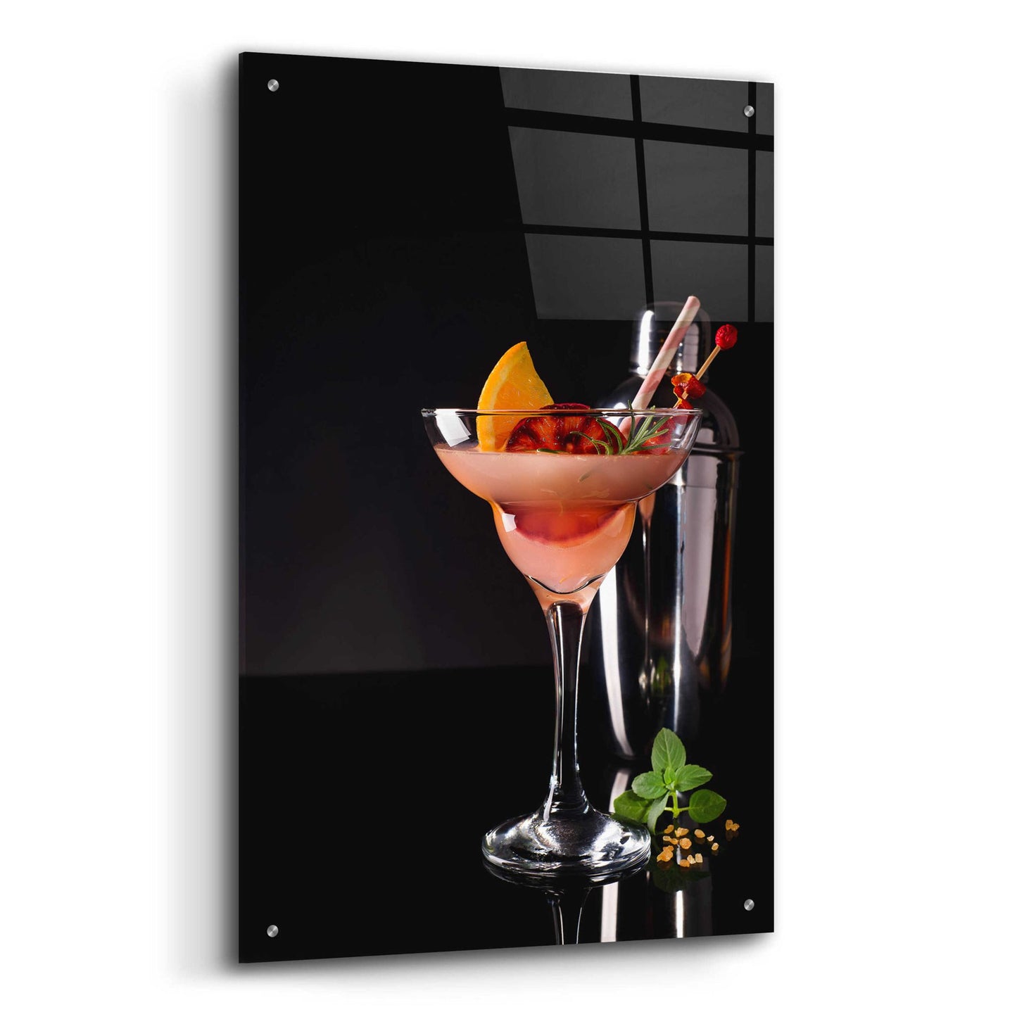 Epic Art 'French Daiquiri' by Epic Portfolio, Acrylic Glass Wall Art,24x36