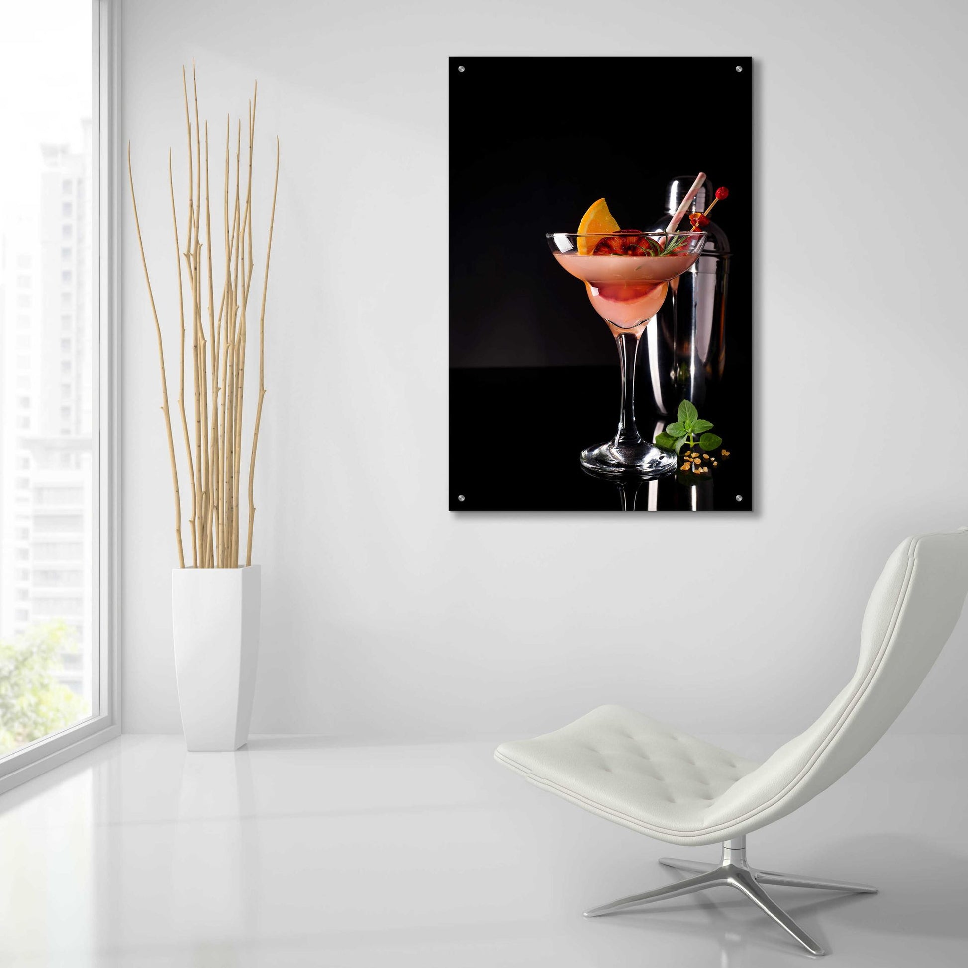 Epic Art 'French Daiquiri' by Epic Portfolio, Acrylic Glass Wall Art,24x36