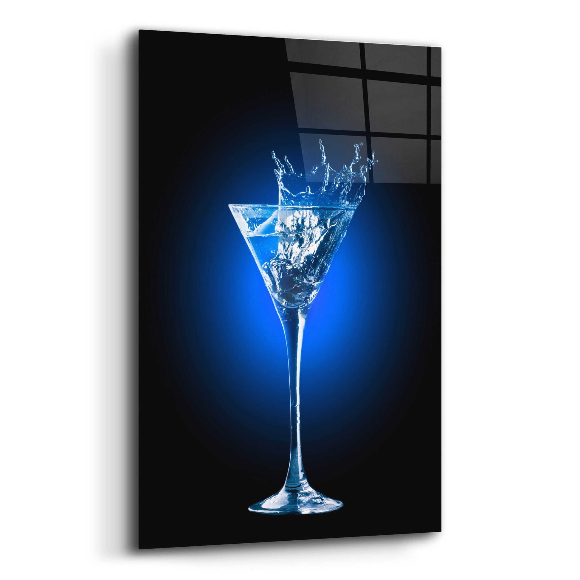 Epic Art 'Gin and Tonic Splash' by Epic Portfolio, Acrylic Glass Wall Art,12x16