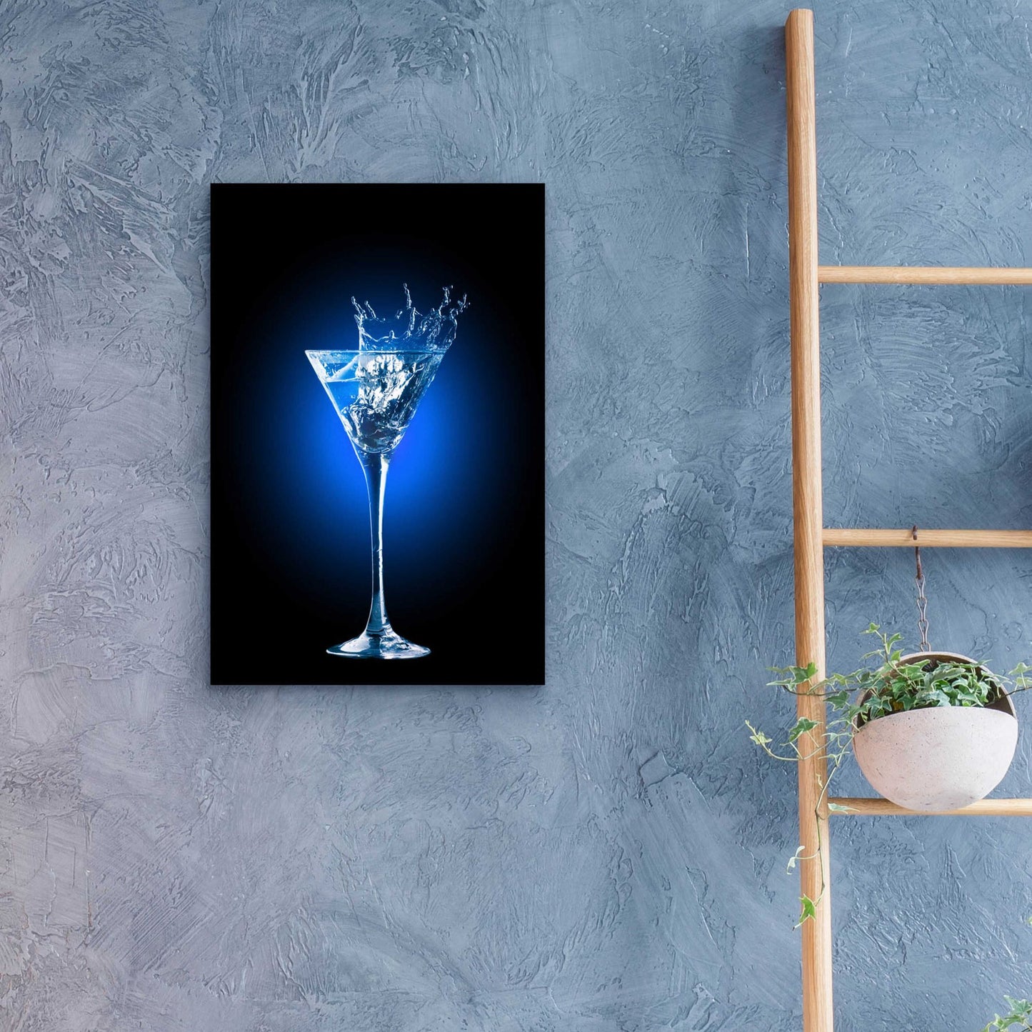 Epic Art 'Gin and Tonic Splash' by Epic Portfolio, Acrylic Glass Wall Art,16x24