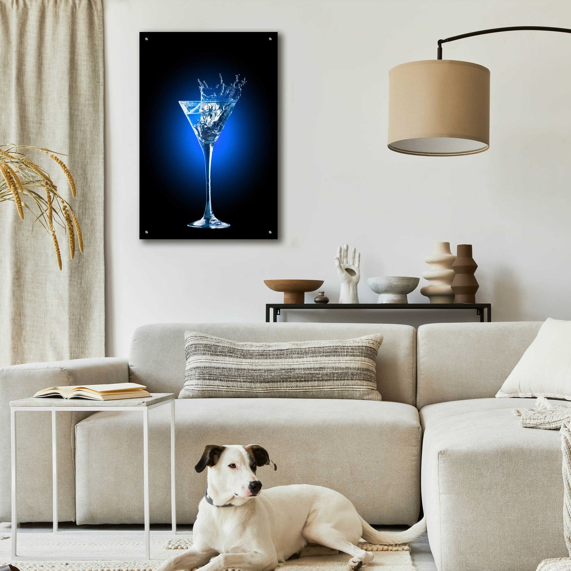 Epic Art 'Gin and Tonic Splash' by Epic Portfolio, Acrylic Glass Wall Art,24x36