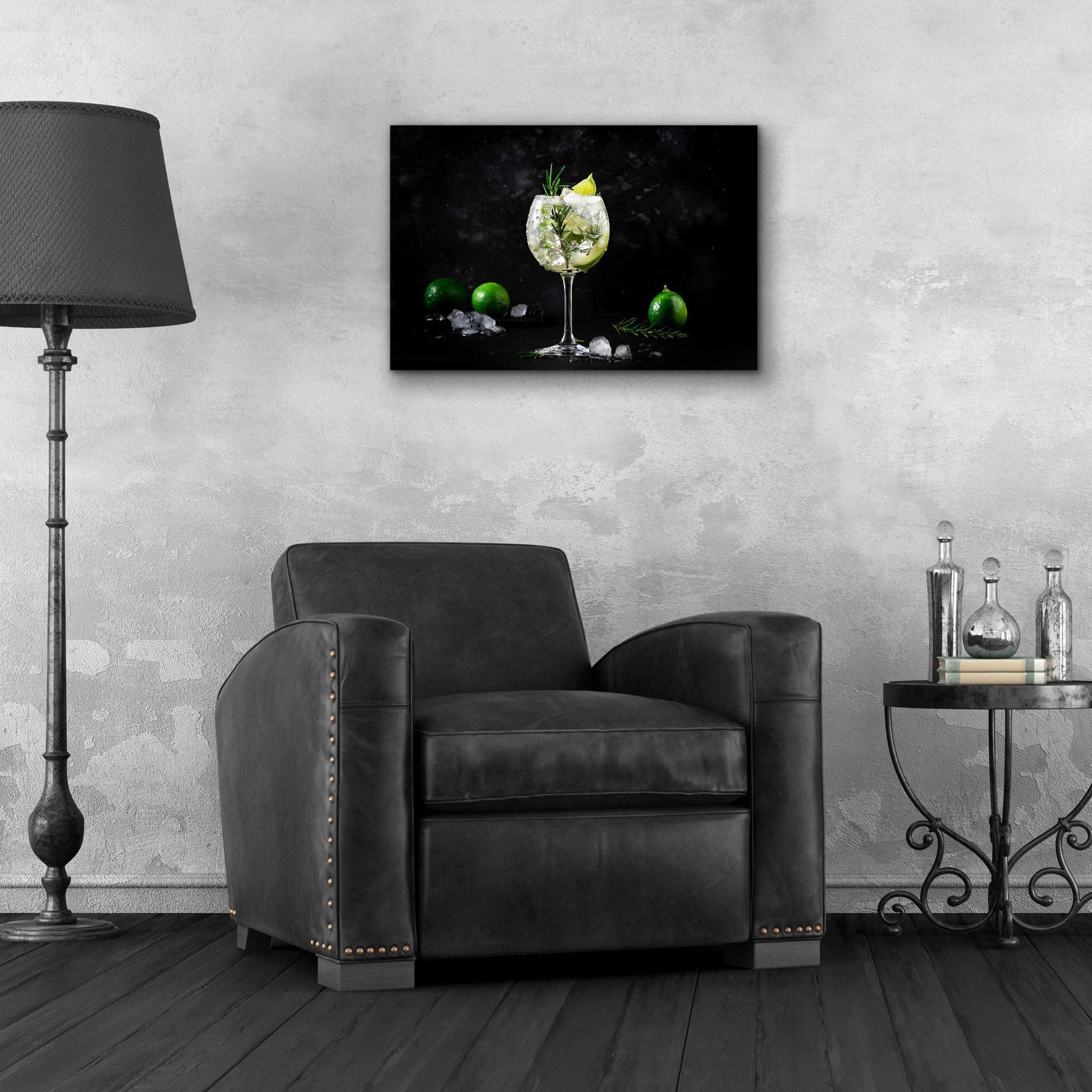 Epic Art 'Gin and Tonic' by Epic Portfolio, Acrylic Glass Wall Art,24x16