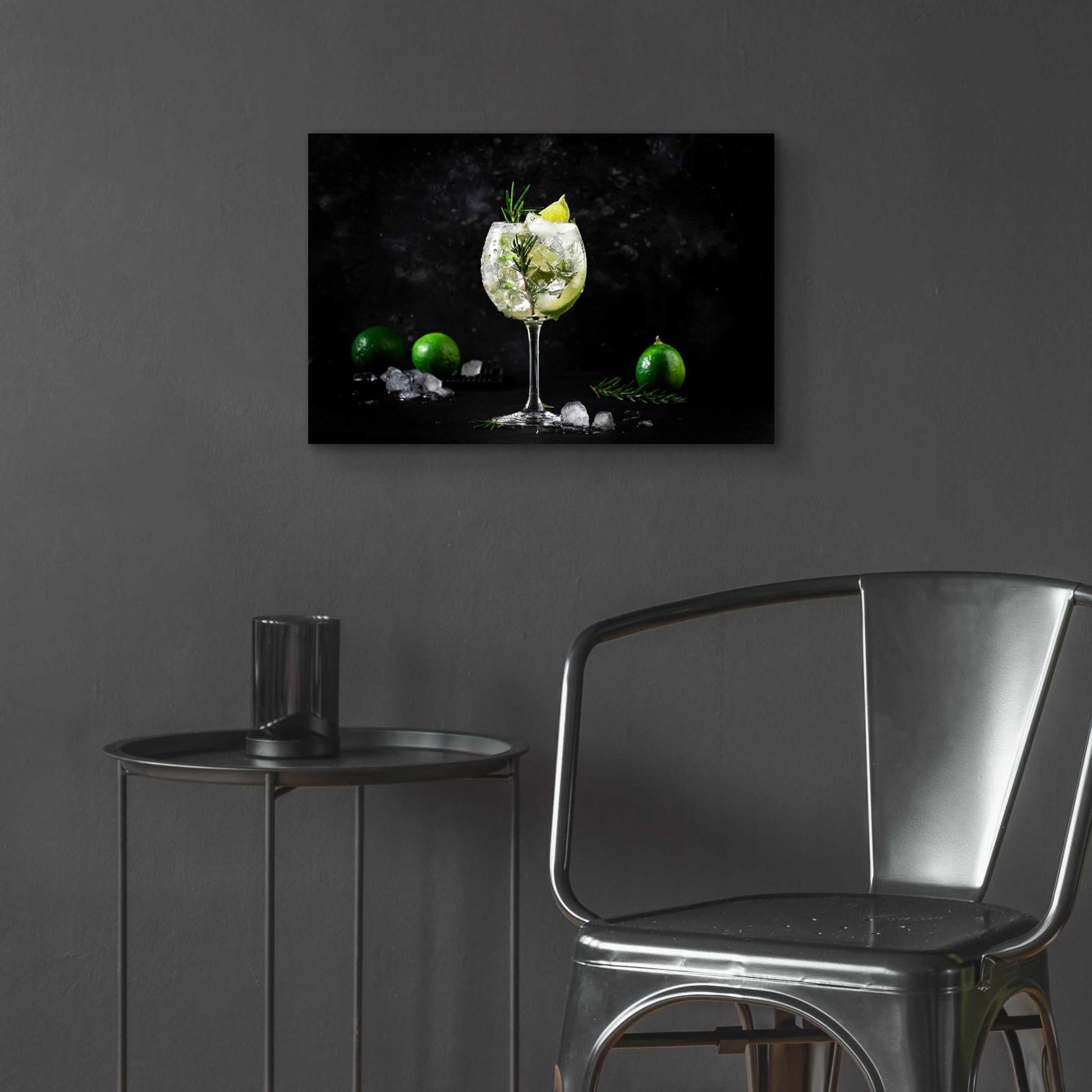 Epic Art 'Gin and Tonic' by Epic Portfolio, Acrylic Glass Wall Art,24x16