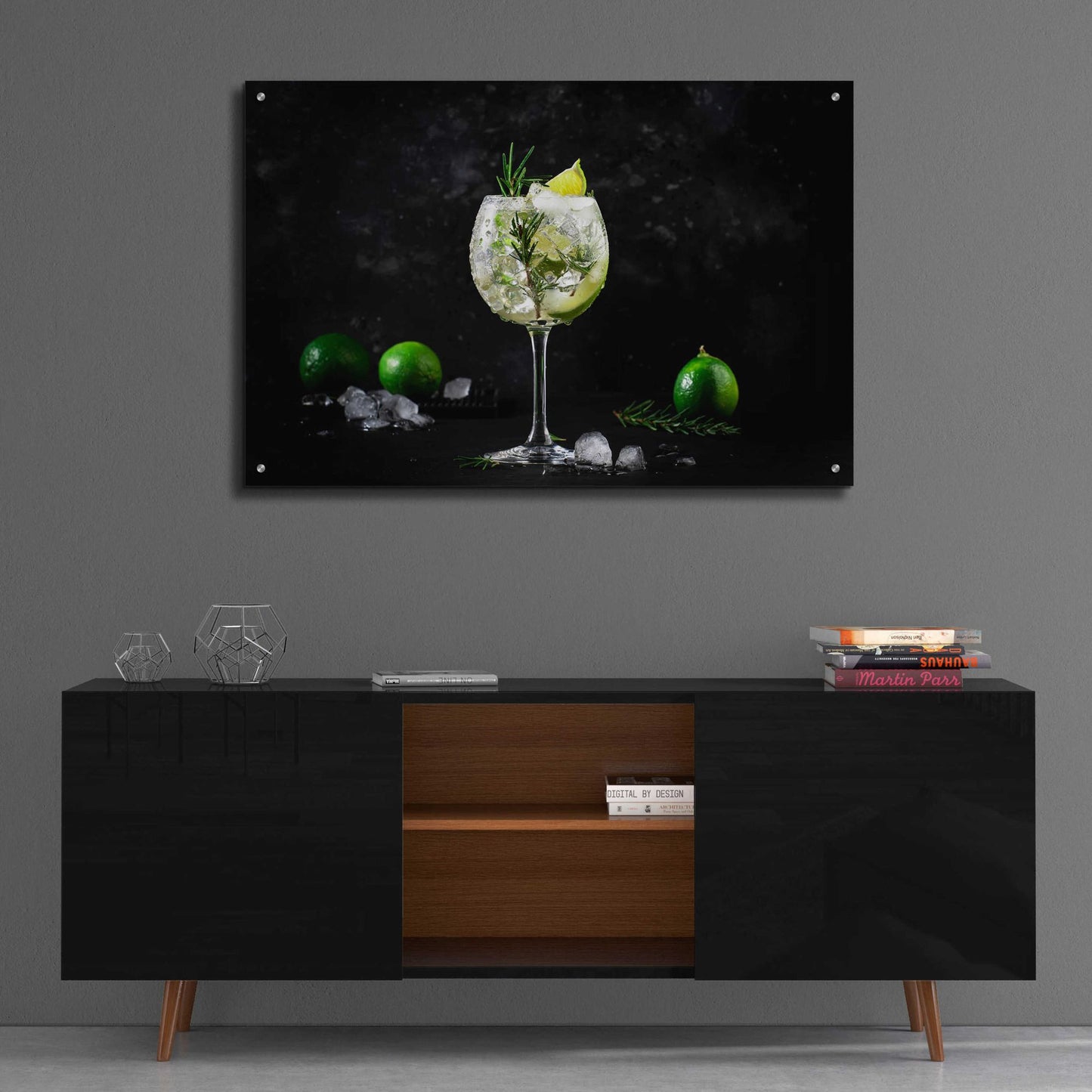 Epic Art 'Gin and Tonic' by Epic Portfolio, Acrylic Glass Wall Art,36x24