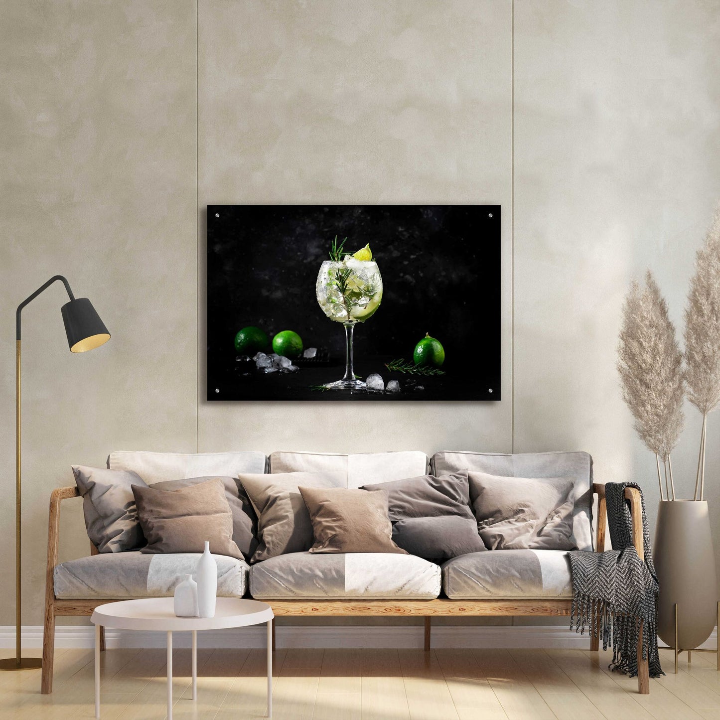 Epic Art 'Gin and Tonic' by Epic Portfolio, Acrylic Glass Wall Art,36x24