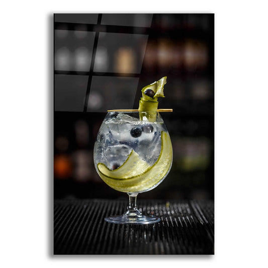 Epic Art 'Gin Cucumber Cooler' by Epic Portfolio, Acrylic Glass Wall Art