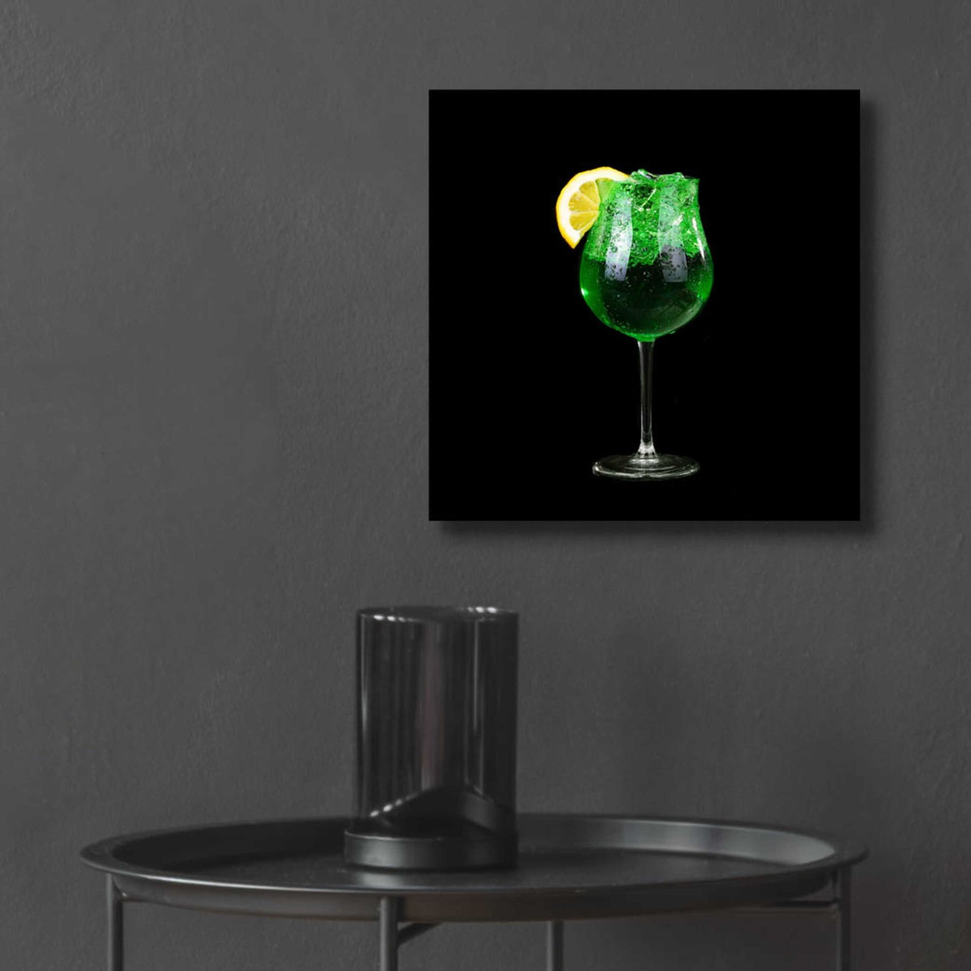 Epic Art 'Green Shamrock' by Epic Portfolio, Acrylic Glass Wall Art,12x12