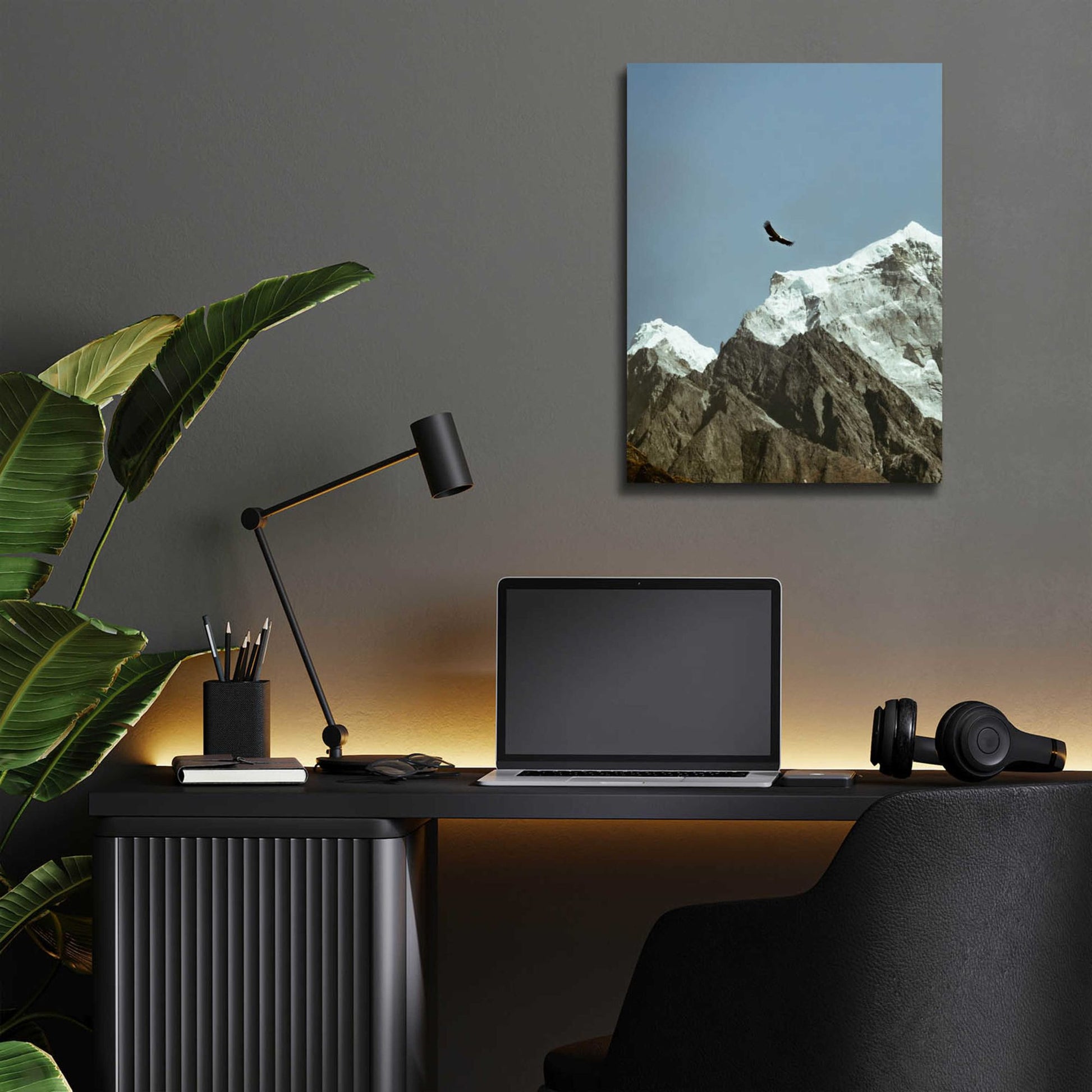 Epic Art 'Himalayan Eagle' by Epic Portfolio, Acrylic Glass Wall Art,12x16