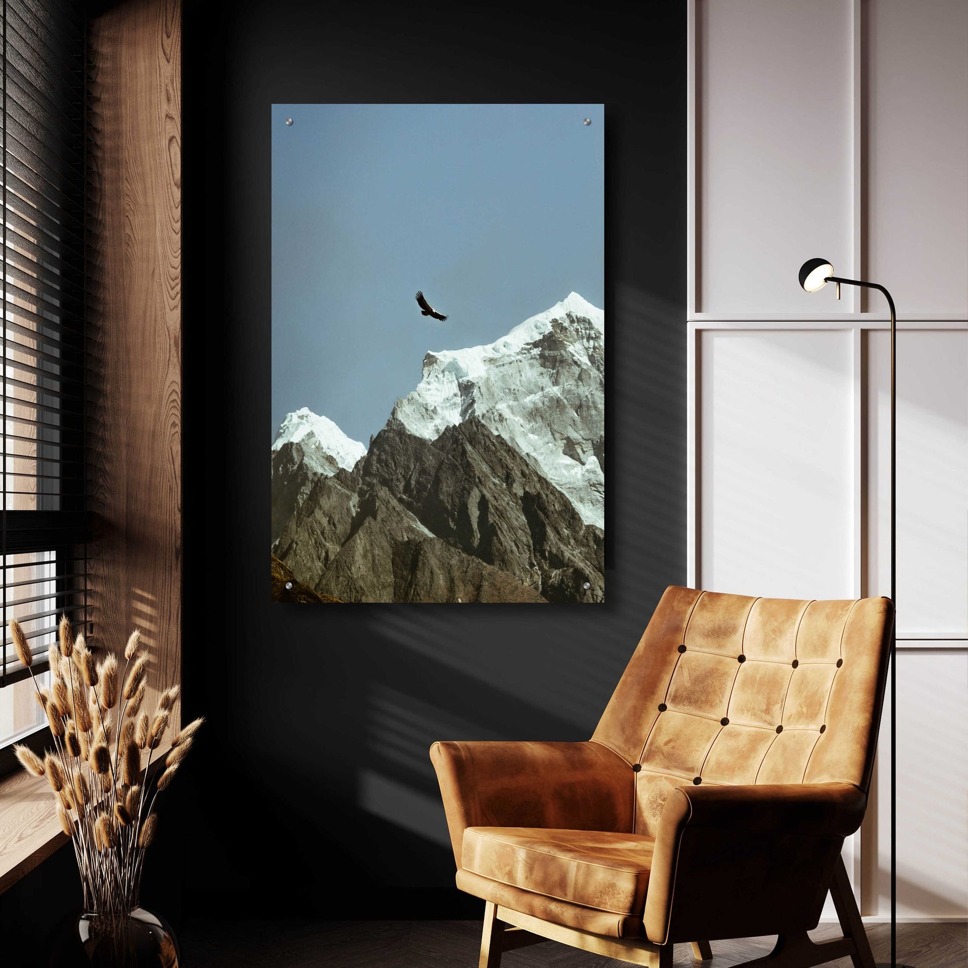 Epic Art 'Himalayan Eagle' by Epic Portfolio, Acrylic Glass Wall Art,24x36