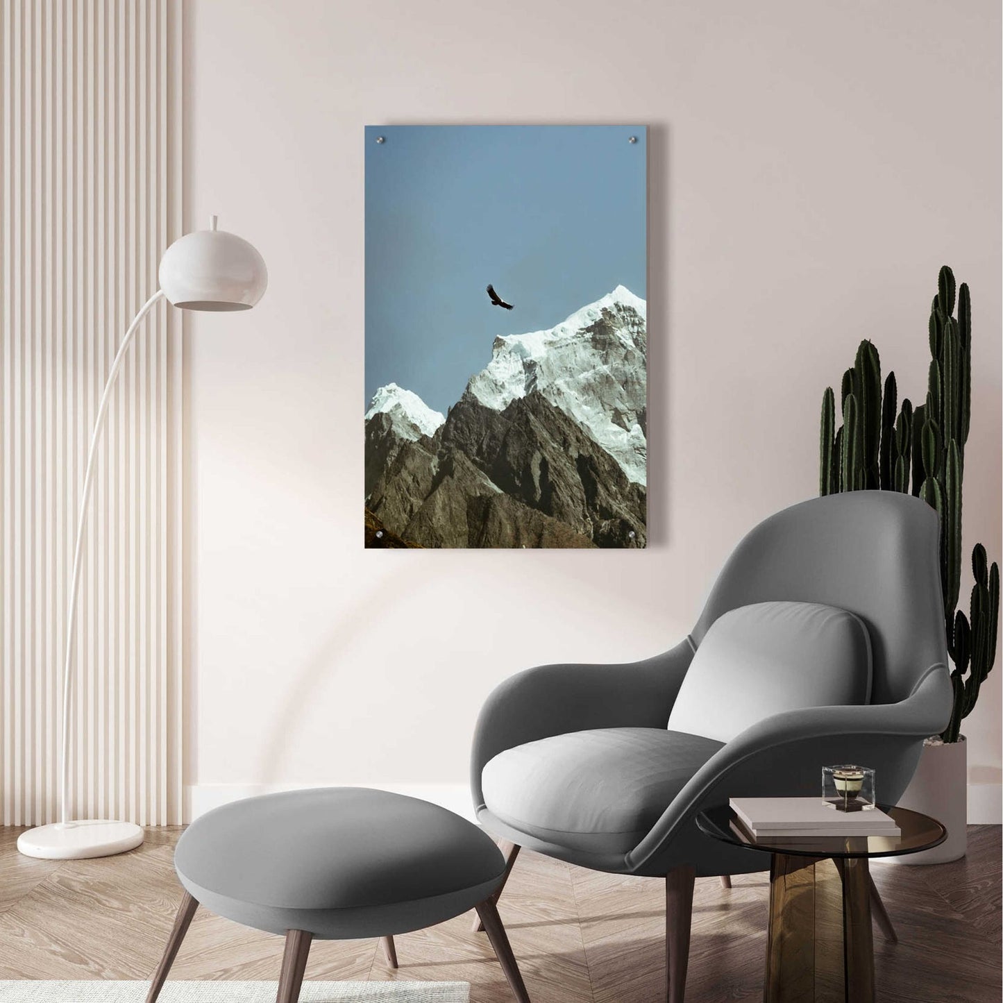 Epic Art 'Himalayan Eagle' by Epic Portfolio, Acrylic Glass Wall Art,24x36