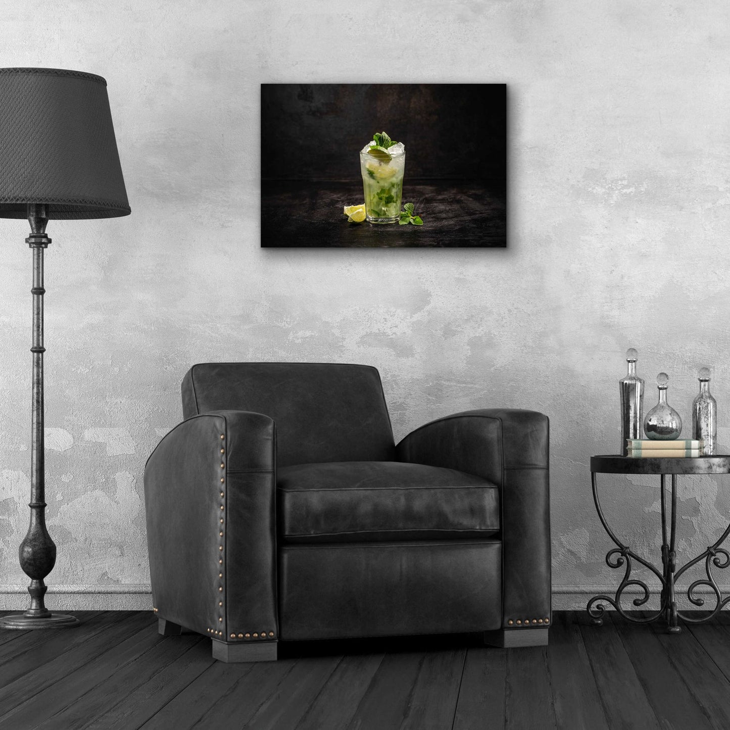 Epic Art 'Irresistible Mojito' by Epic Portfolio, Acrylic Glass Wall Art,24x16