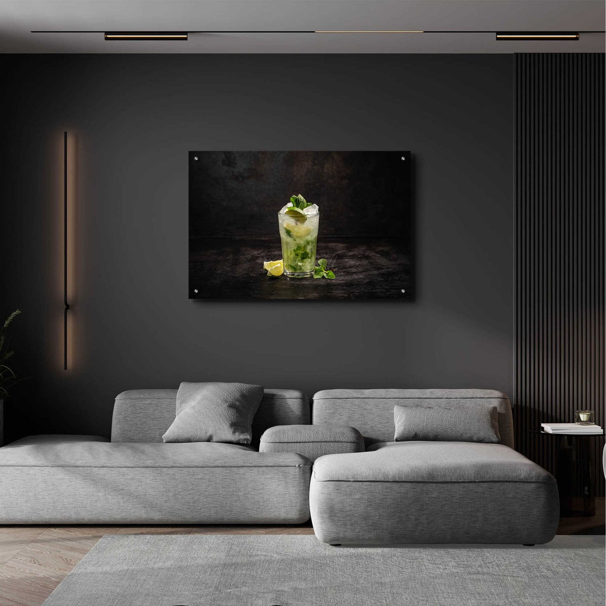 Epic Art 'Irresistible Mojito' by Epic Portfolio, Acrylic Glass Wall Art,36x24