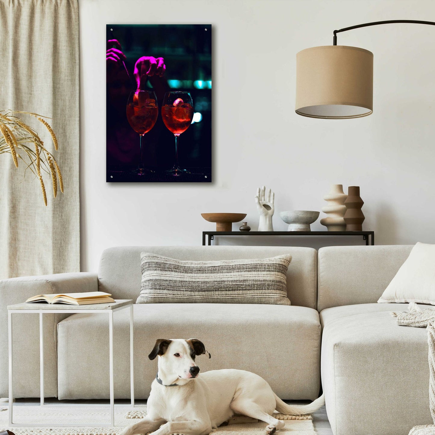 Epic Art 'Late Nights' by Epic Portfolio, Acrylic Glass Wall Art,24x36