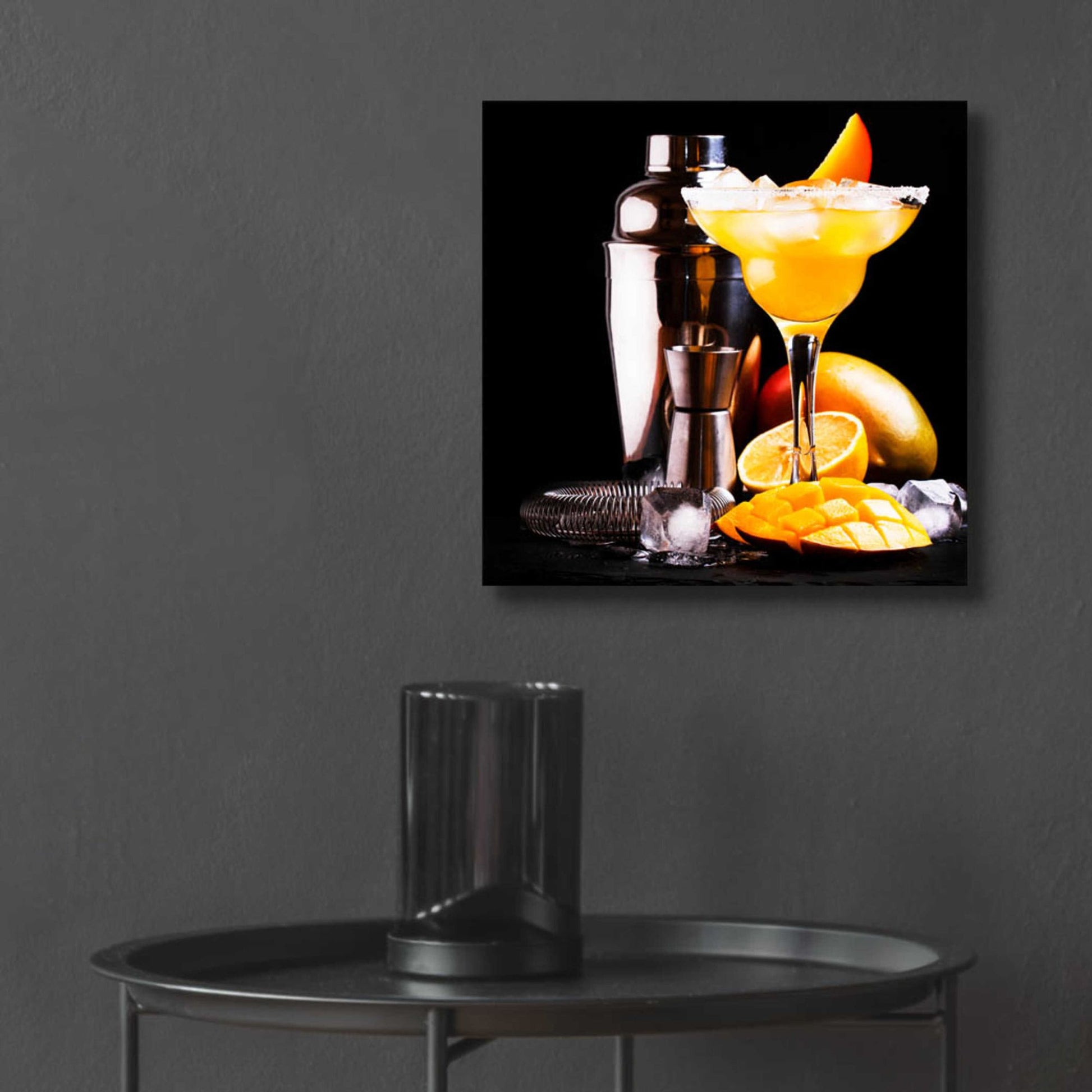 Epic Art 'Mango Daquiri' by Epic Portfolio, Acrylic Glass Wall Art,12x12