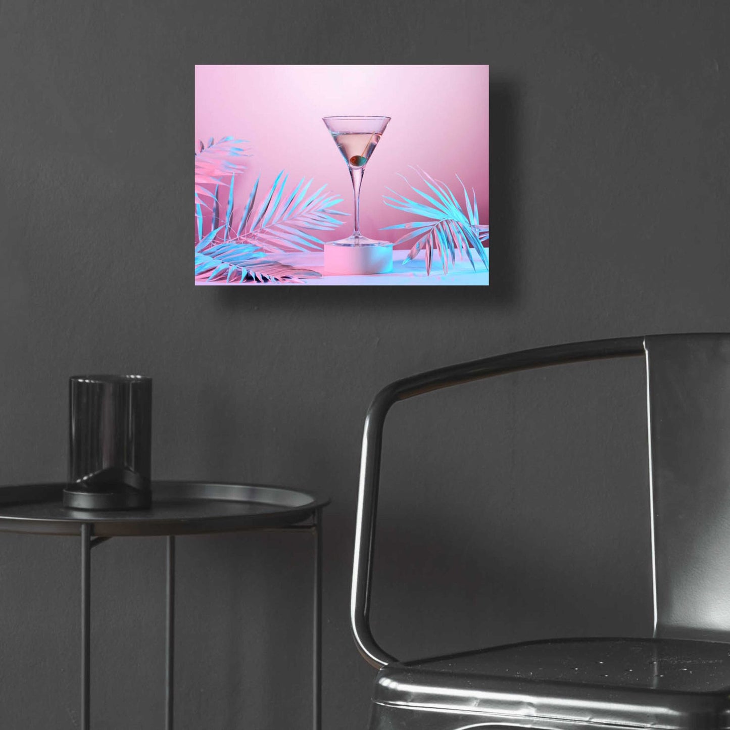 Epic Art 'Martini' by Epic Portfolio, Acrylic Glass Wall Art,16x12