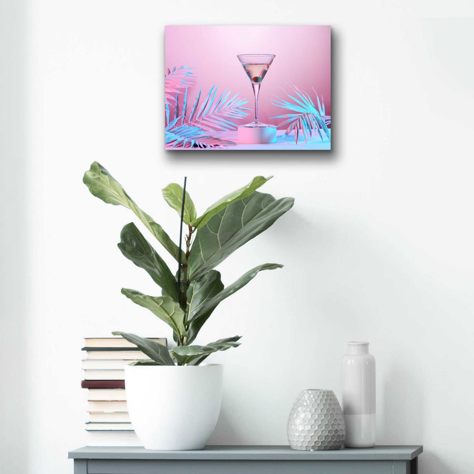 Epic Art 'Martini' by Epic Portfolio, Acrylic Glass Wall Art,16x12