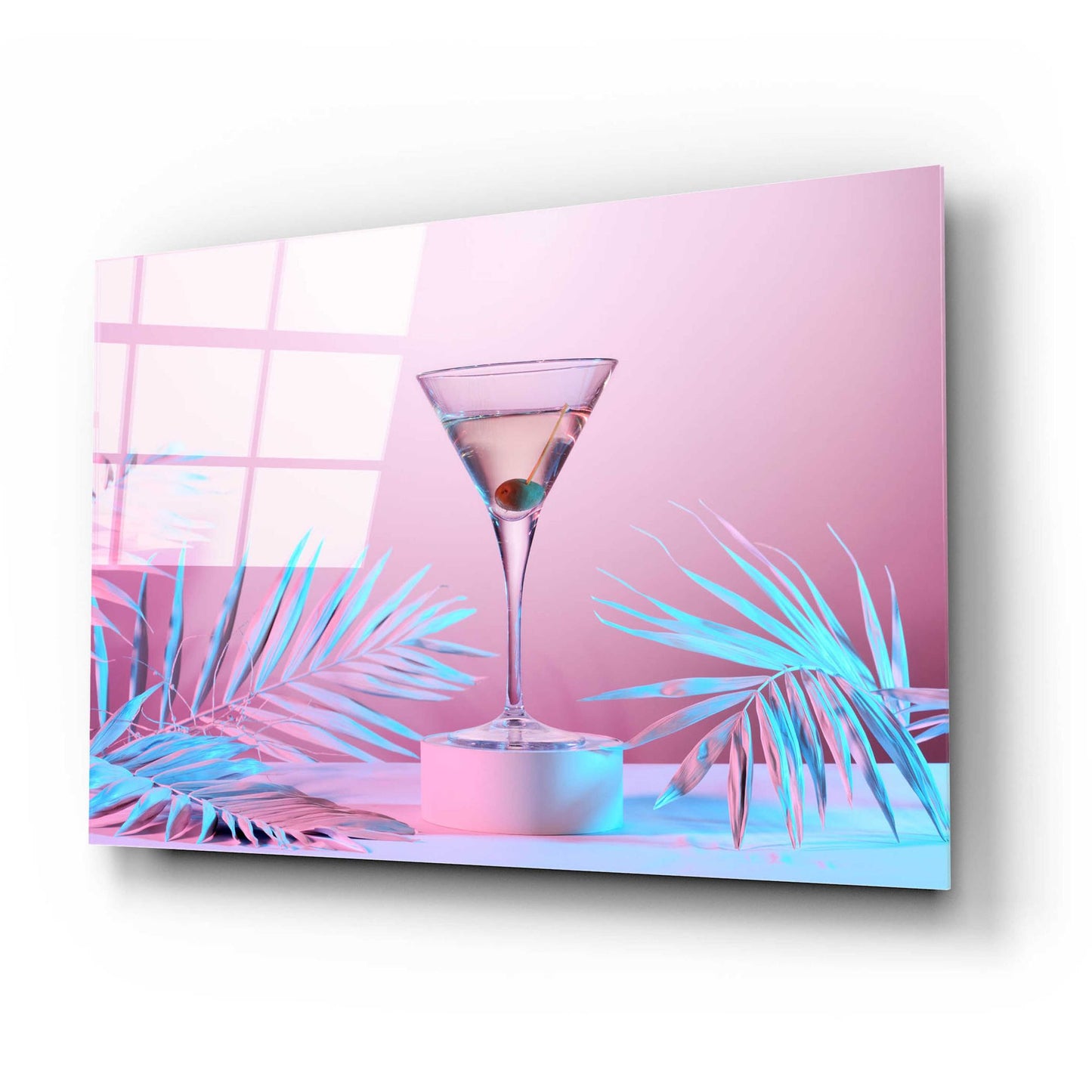 Epic Art 'Martini' by Epic Portfolio, Acrylic Glass Wall Art,24x16