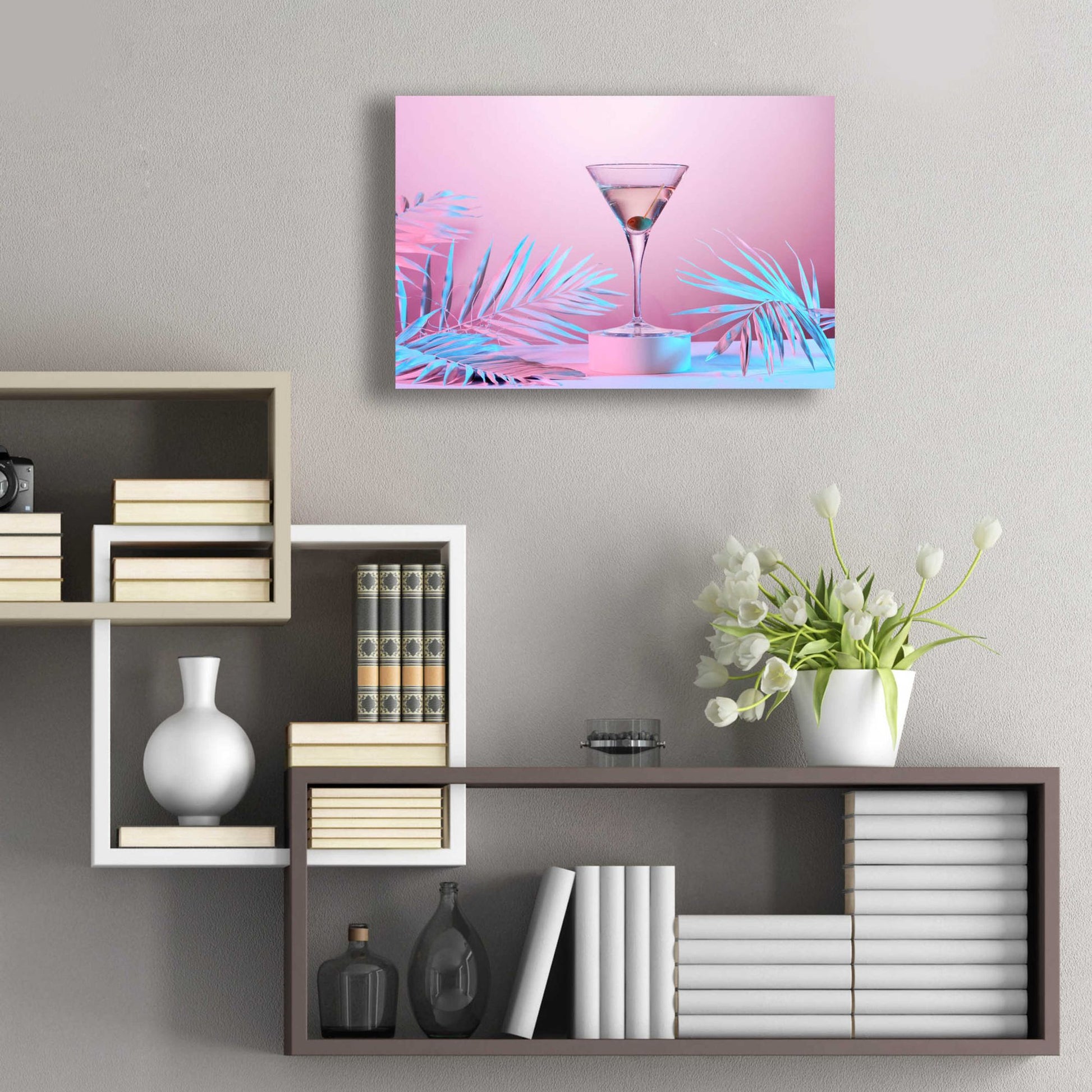 Epic Art 'Martini' by Epic Portfolio, Acrylic Glass Wall Art,24x16