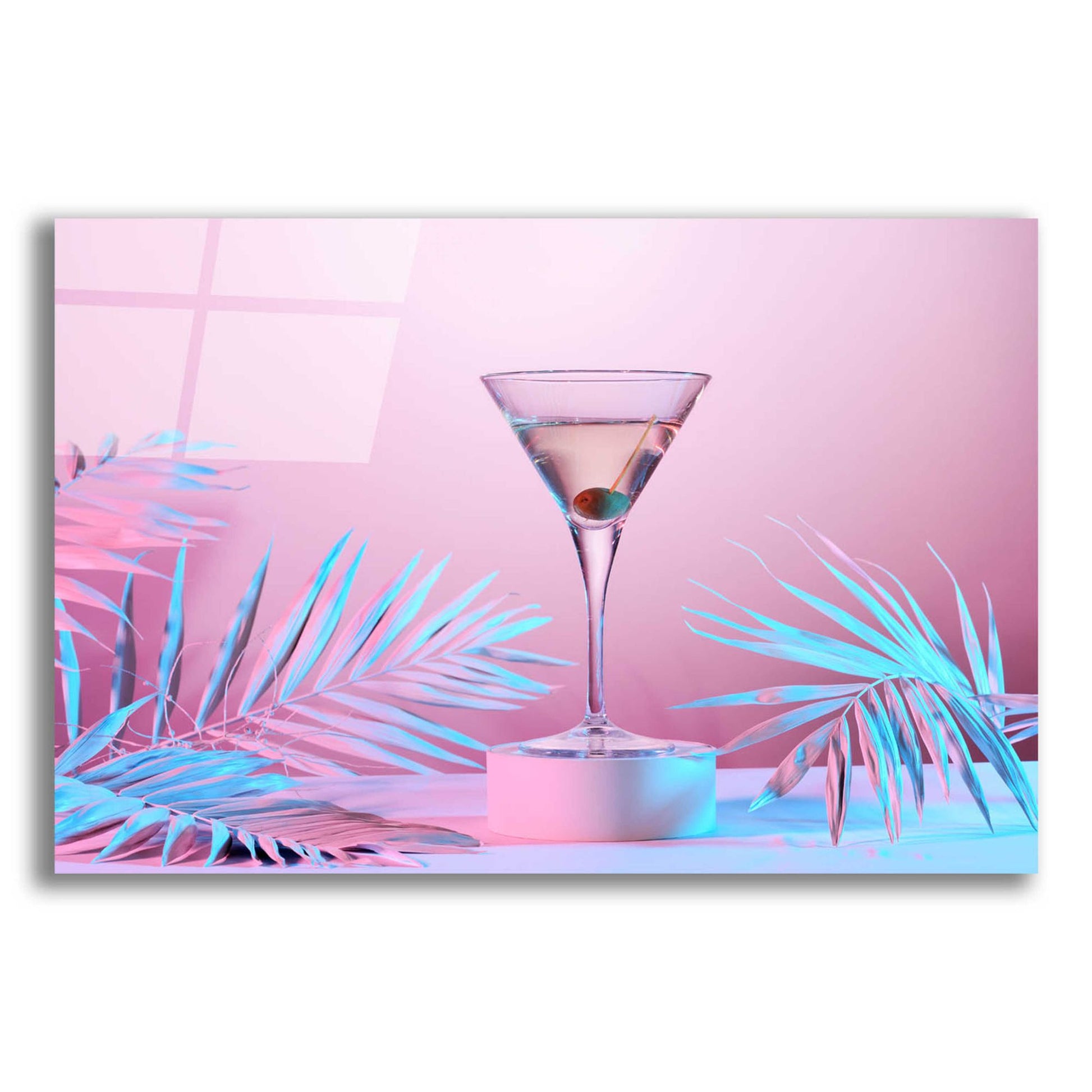 Epic Art 'Martini' by Epic Portfolio, Acrylic Glass Wall Art,24x16