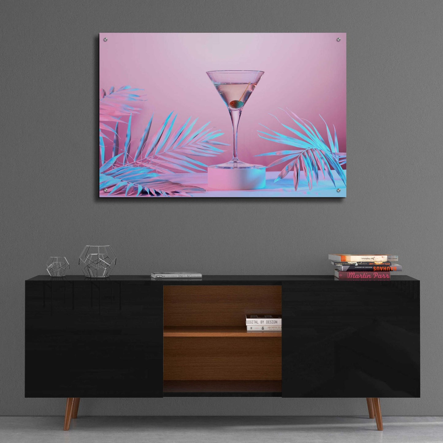 Epic Art 'Martini' by Epic Portfolio, Acrylic Glass Wall Art,36x24