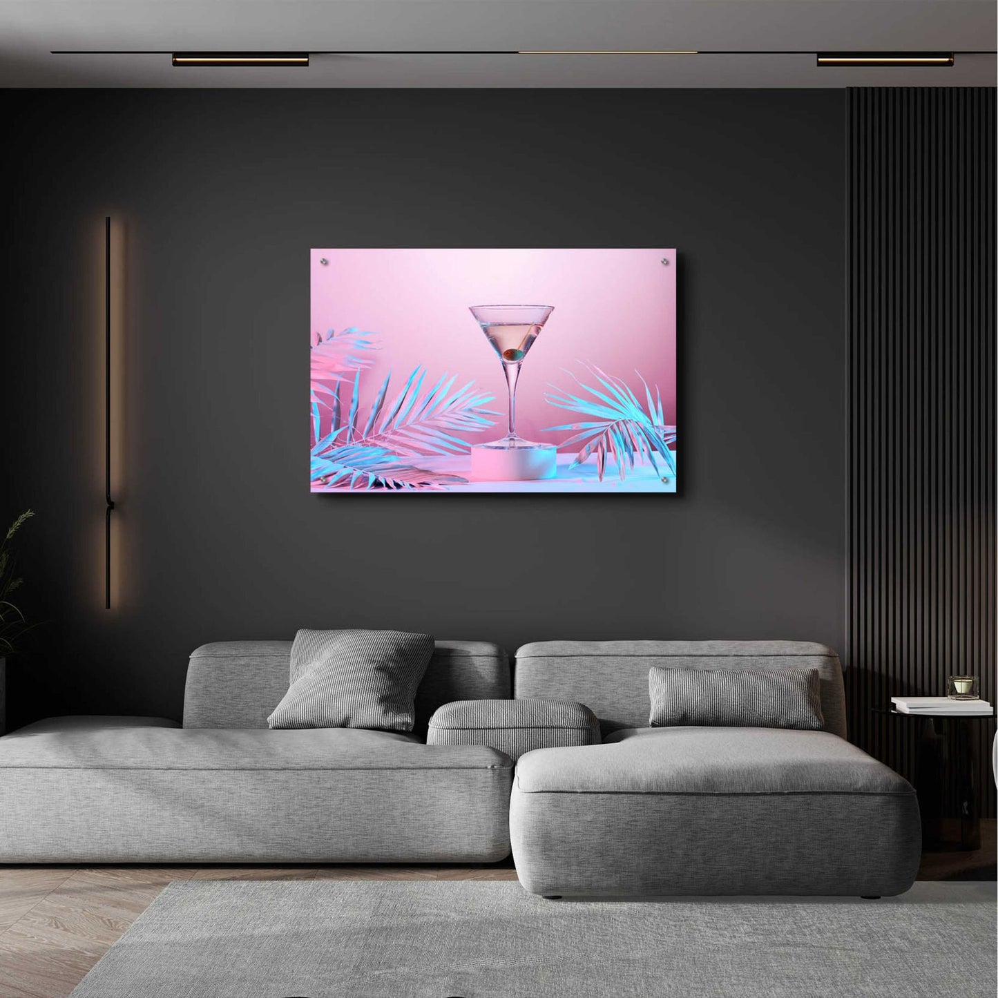 Epic Art 'Martini' by Epic Portfolio, Acrylic Glass Wall Art,36x24