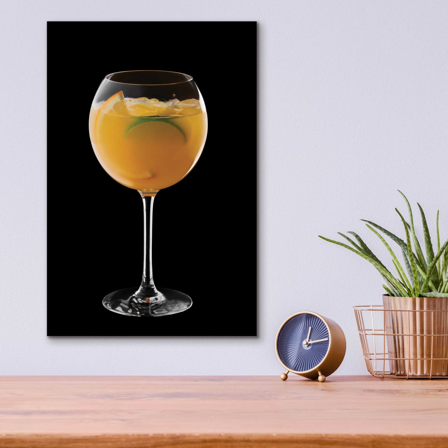 Epic Art 'Mimosa' by Epic Portfolio, Acrylic Glass Wall Art,12x16