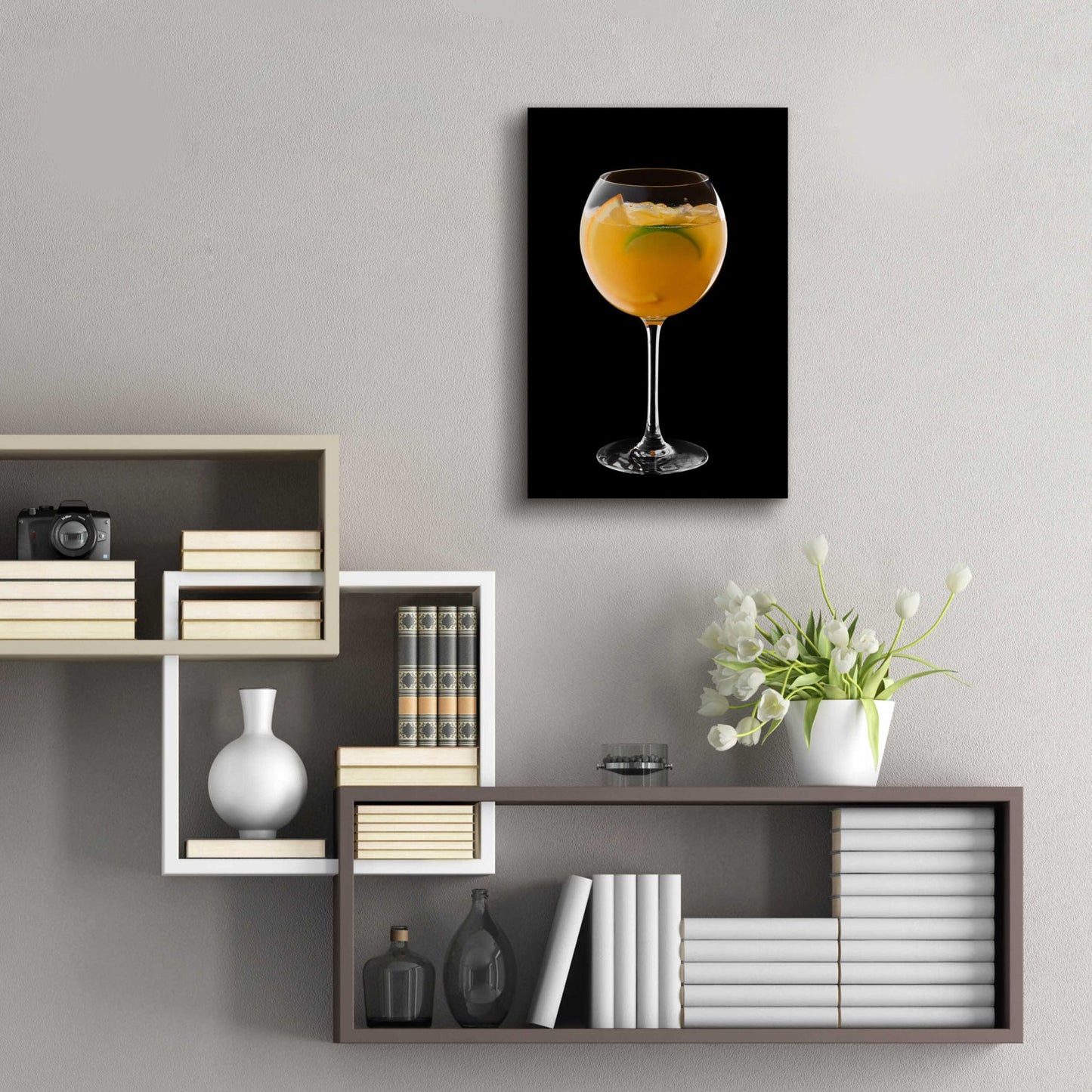 Epic Art 'Mimosa' by Epic Portfolio, Acrylic Glass Wall Art,16x24