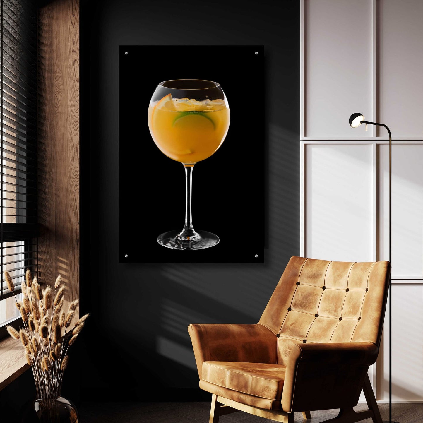 Epic Art 'Mimosa' by Epic Portfolio, Acrylic Glass Wall Art,24x36