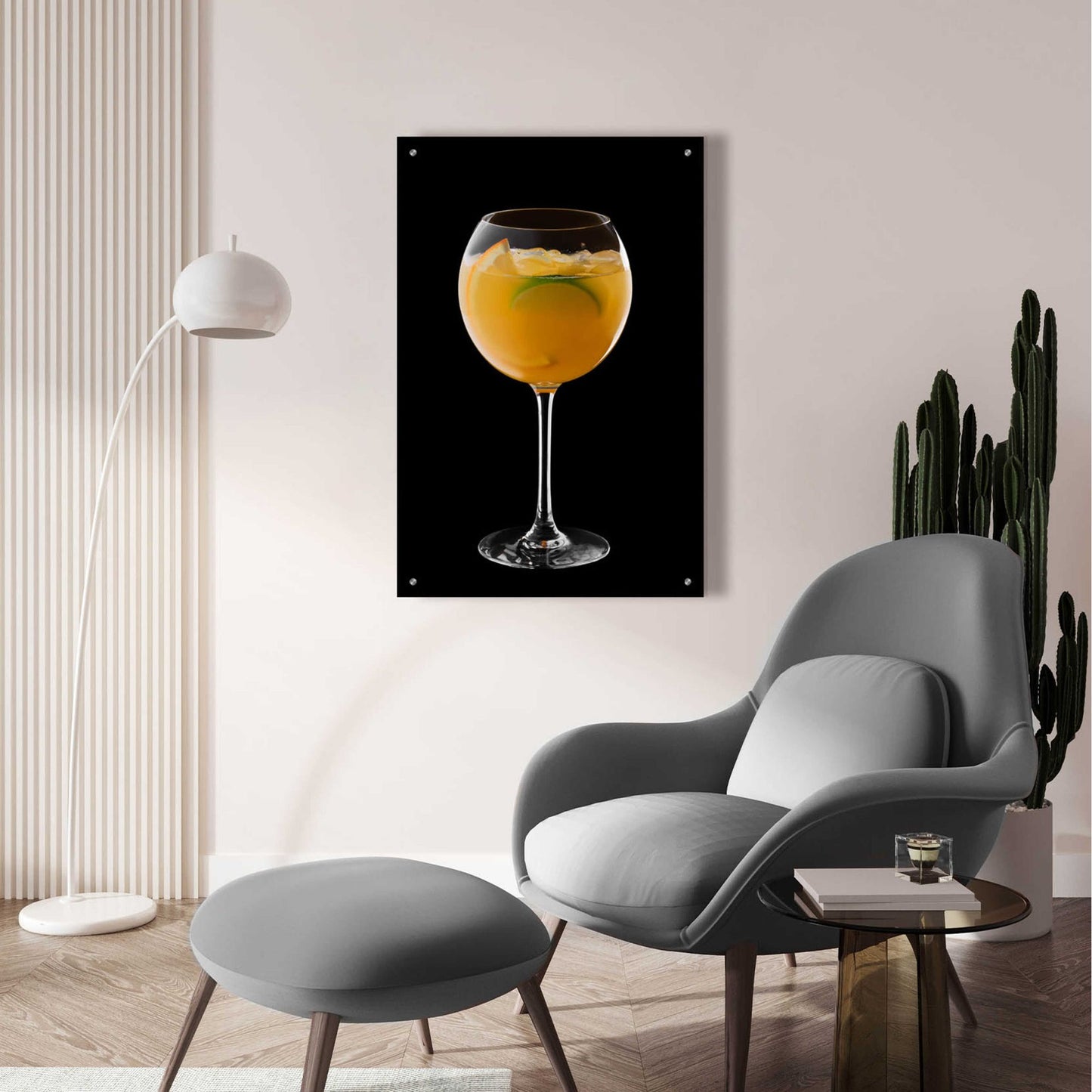 Epic Art 'Mimosa' by Epic Portfolio, Acrylic Glass Wall Art,24x36