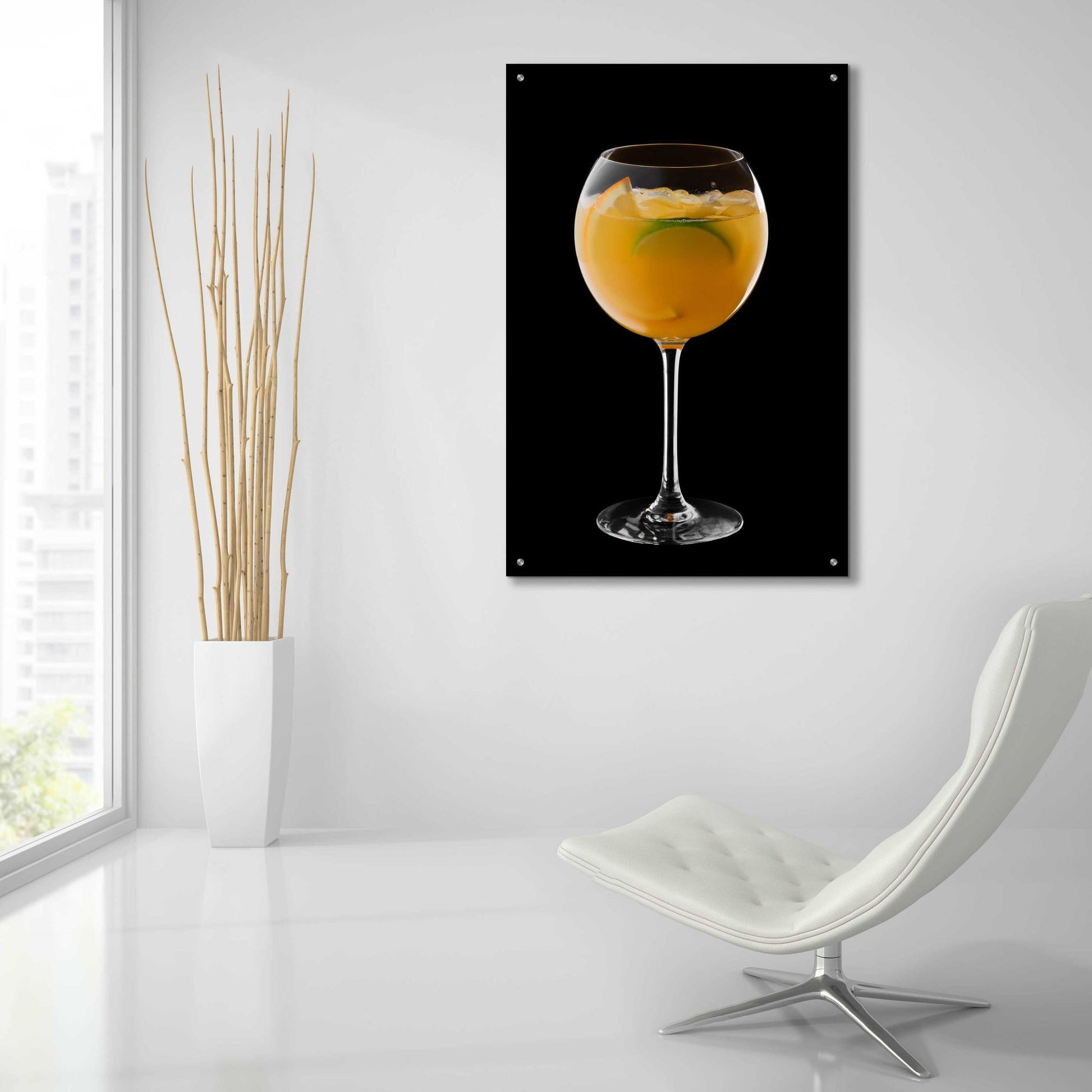 Epic Art 'Mimosa' by Epic Portfolio, Acrylic Glass Wall Art,24x36