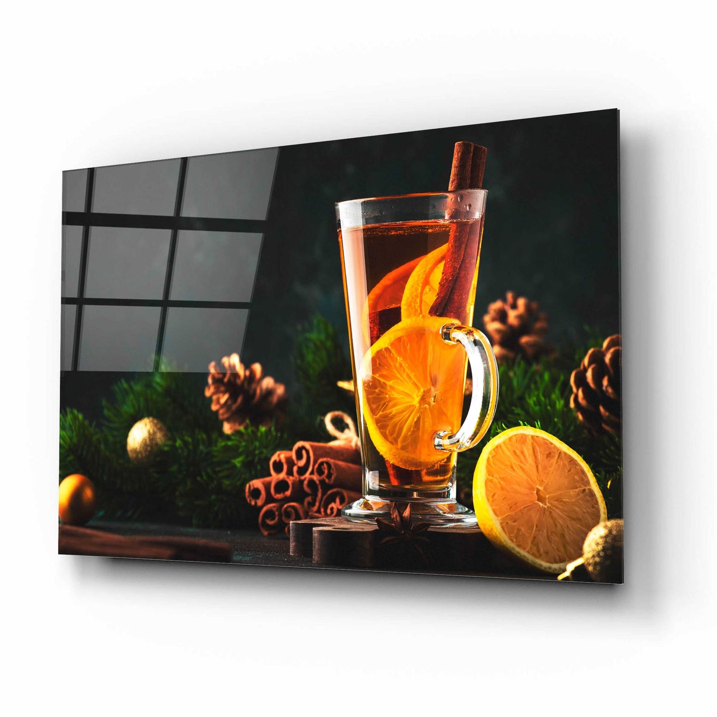 Epic Art 'Old Fashioned' by Epic Portfolio, Acrylic Glass Wall Art,16x12