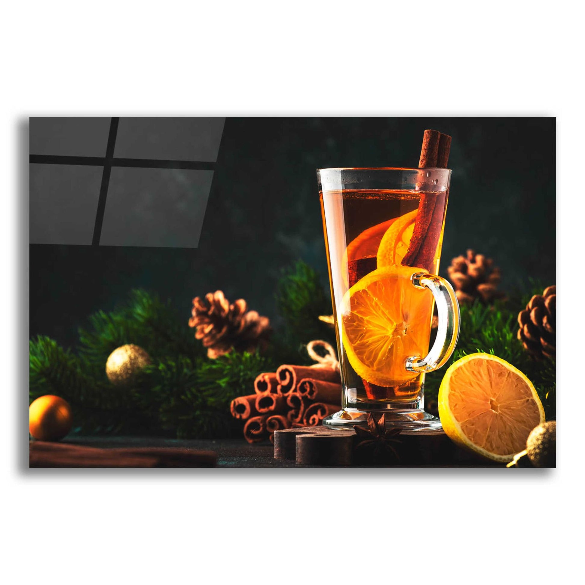 Epic Art 'Old Fashioned' by Epic Portfolio, Acrylic Glass Wall Art,16x12