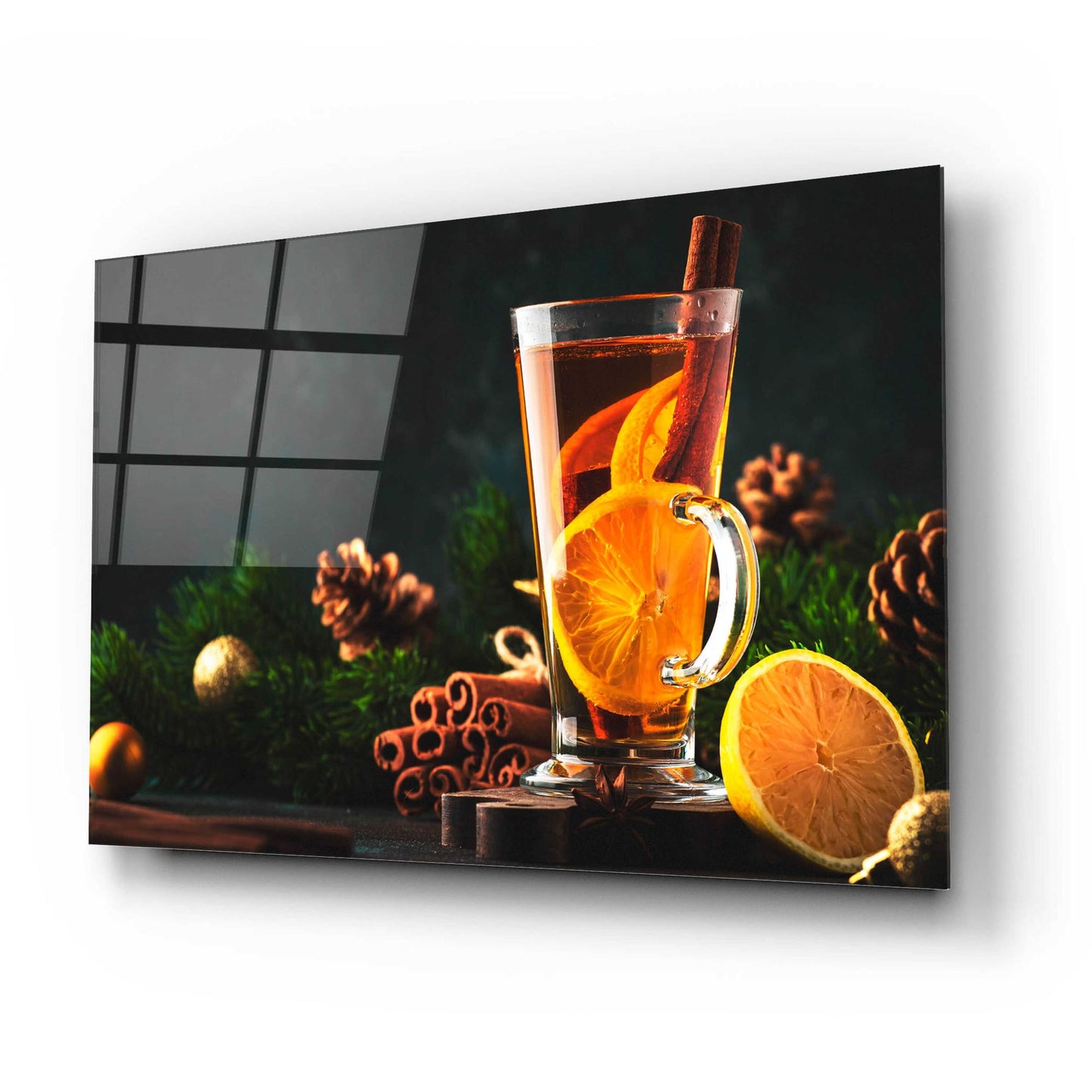 Epic Art 'Old Fashioned' by Epic Portfolio, Acrylic Glass Wall Art,24x16