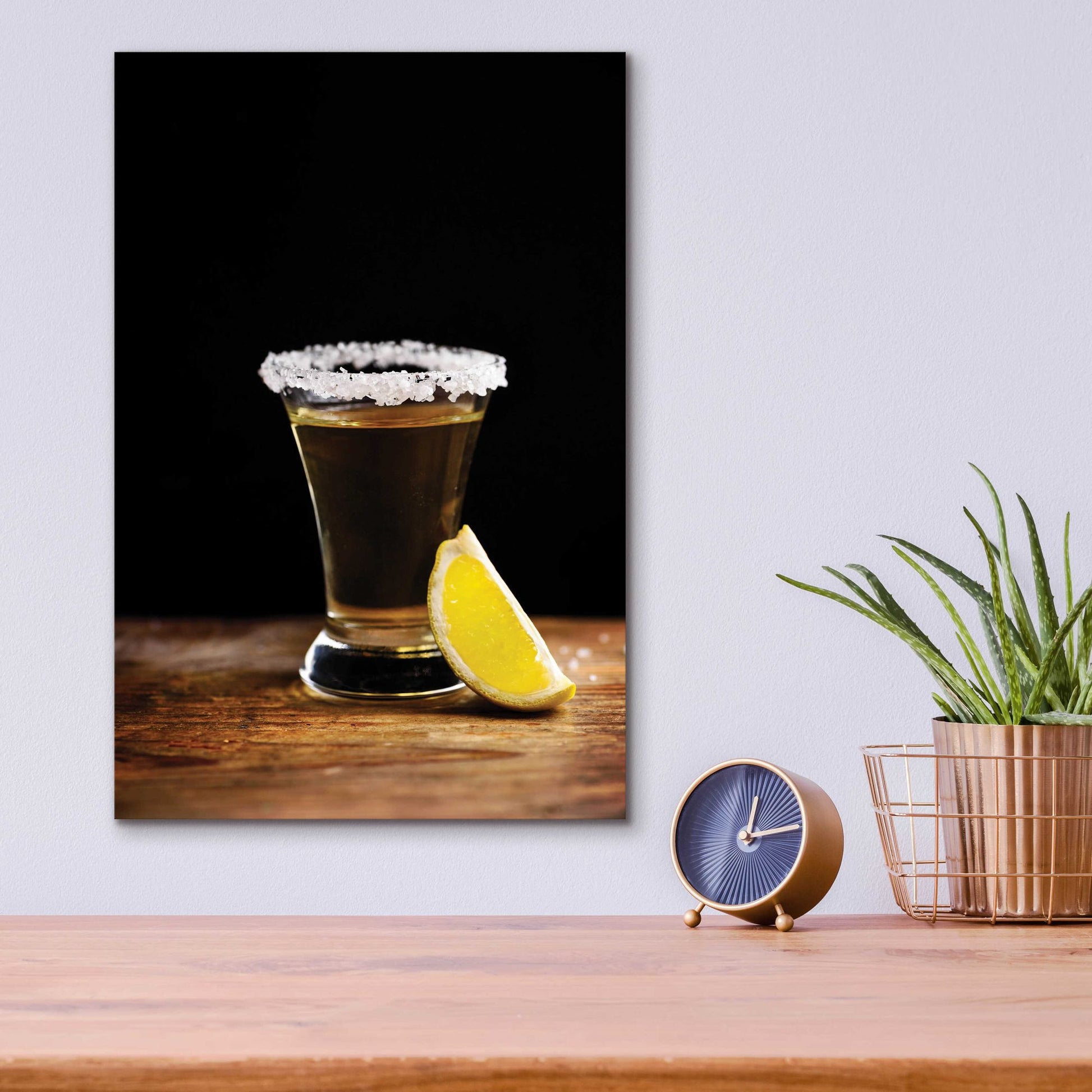 Epic Art 'One Tequila' by Epic Portfolio, Acrylic Glass Wall Art,12x16