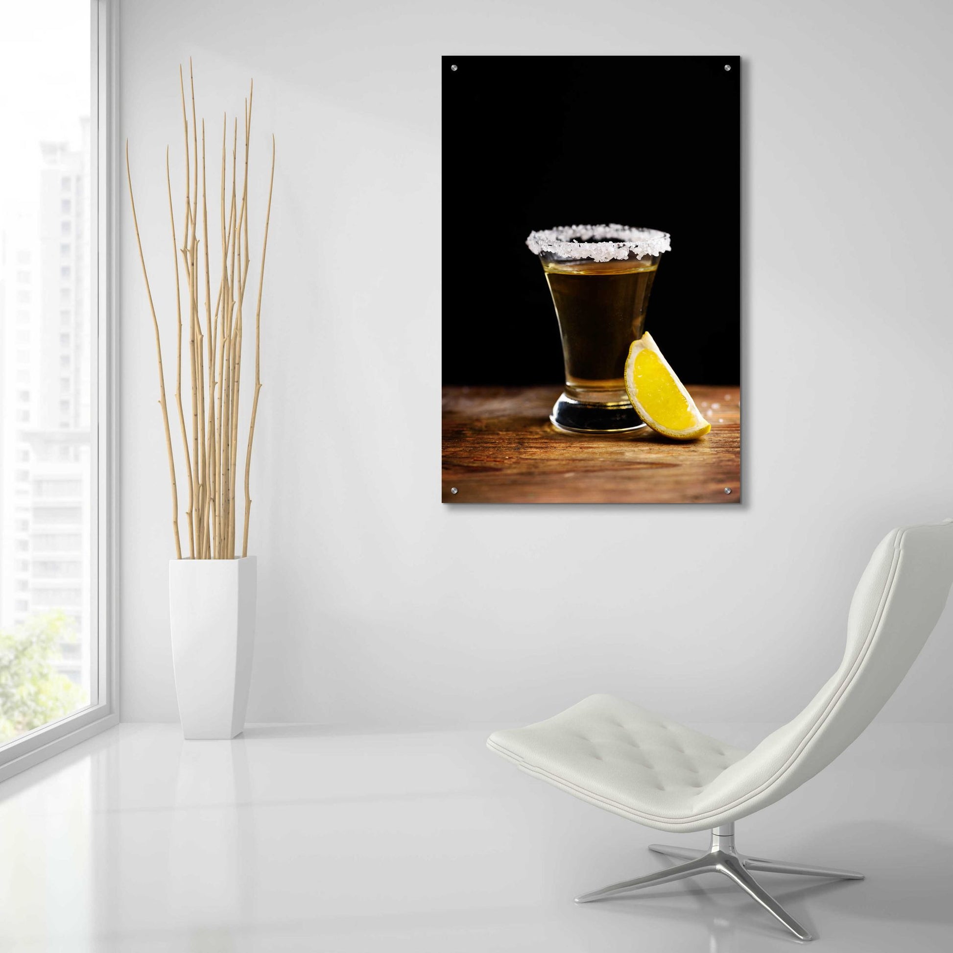 Epic Art 'One Tequila' by Epic Portfolio, Acrylic Glass Wall Art,24x36