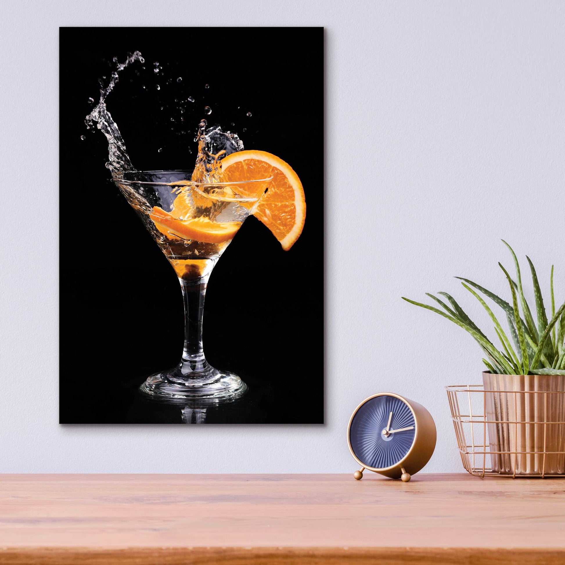 Epic Art 'Vermouth Spritz' by Epic Portfolio, Acrylic Glass Wall Art,12x16