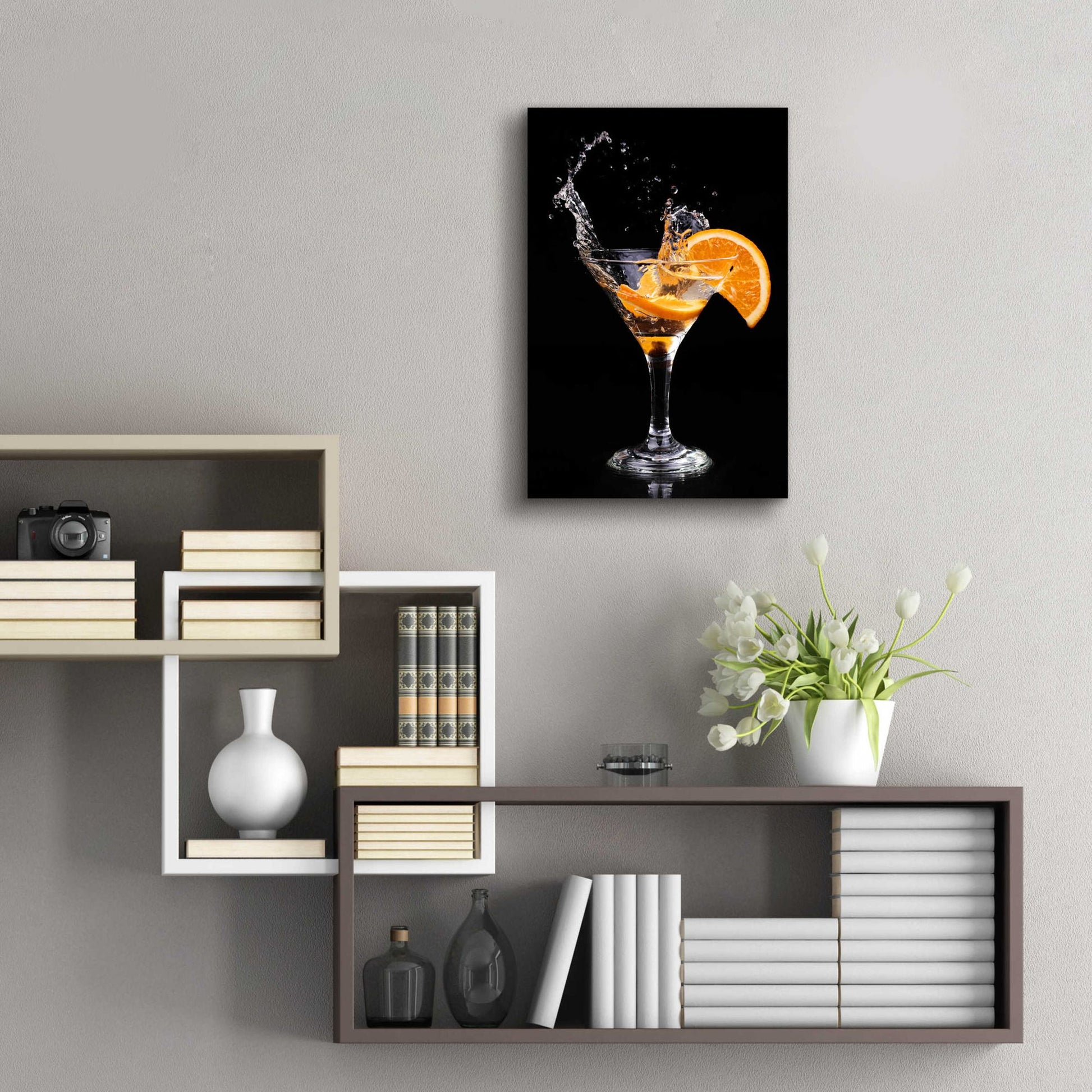 Epic Art 'Vermouth Spritz' by Epic Portfolio, Acrylic Glass Wall Art,16x24