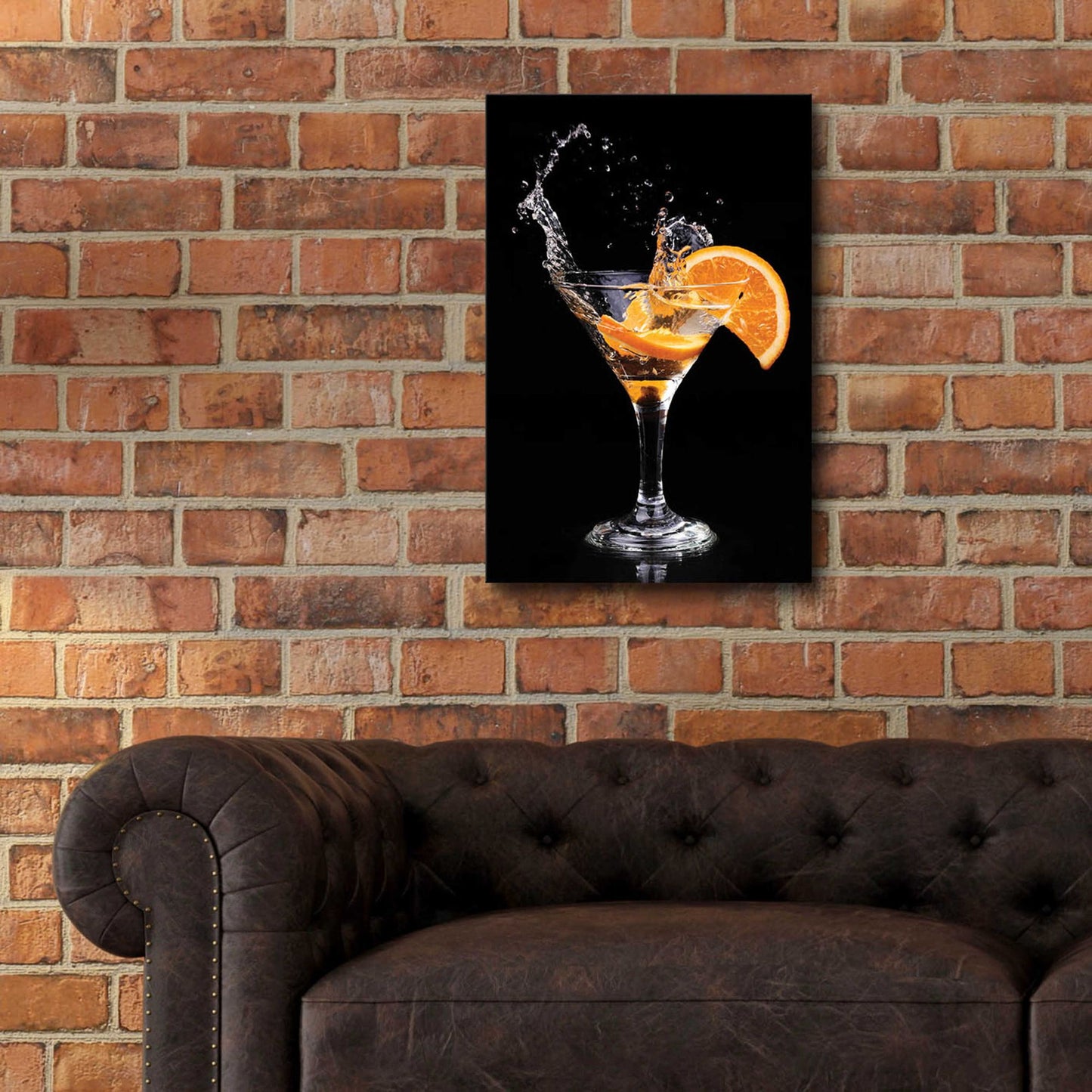 Epic Art 'Vermouth Spritz' by Epic Portfolio, Acrylic Glass Wall Art,16x24