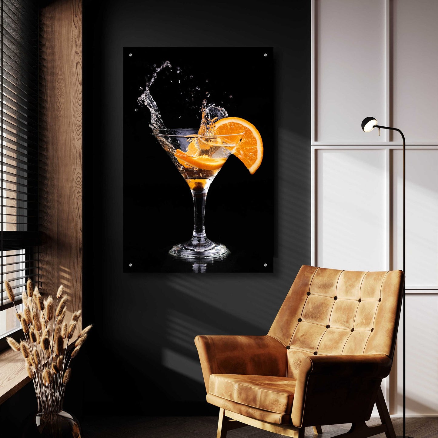 Epic Art 'Vermouth Spritz' by Epic Portfolio, Acrylic Glass Wall Art,24x36