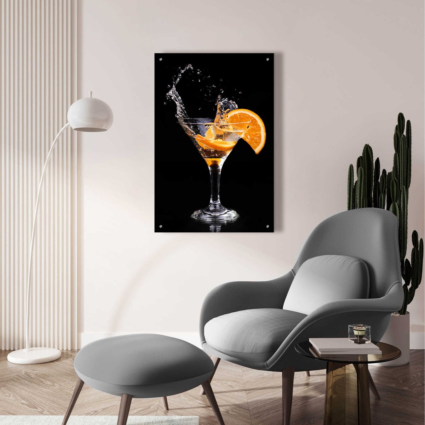 Epic Art 'Vermouth Spritz' by Epic Portfolio, Acrylic Glass Wall Art,24x36