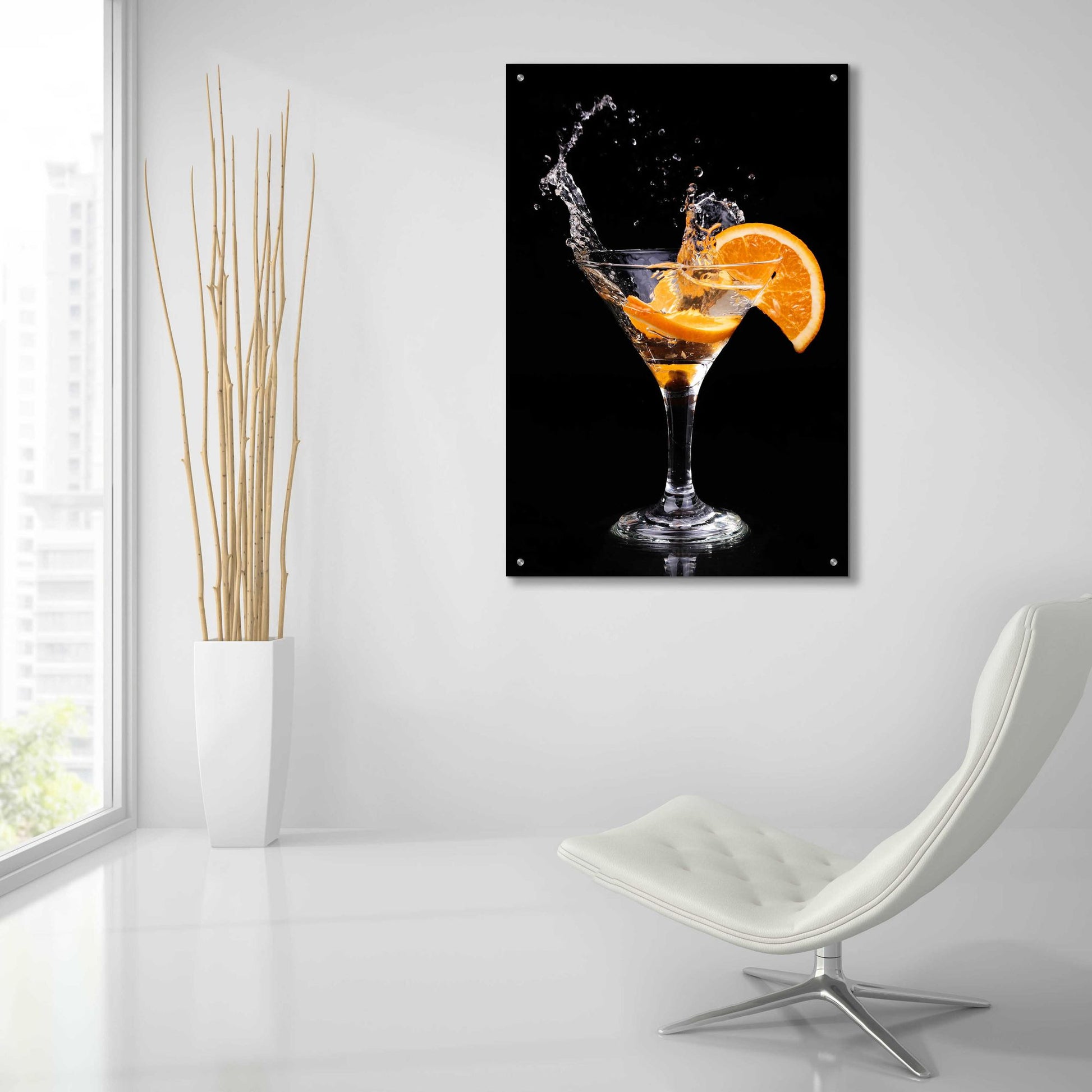 Epic Art 'Vermouth Spritz' by Epic Portfolio, Acrylic Glass Wall Art,24x36