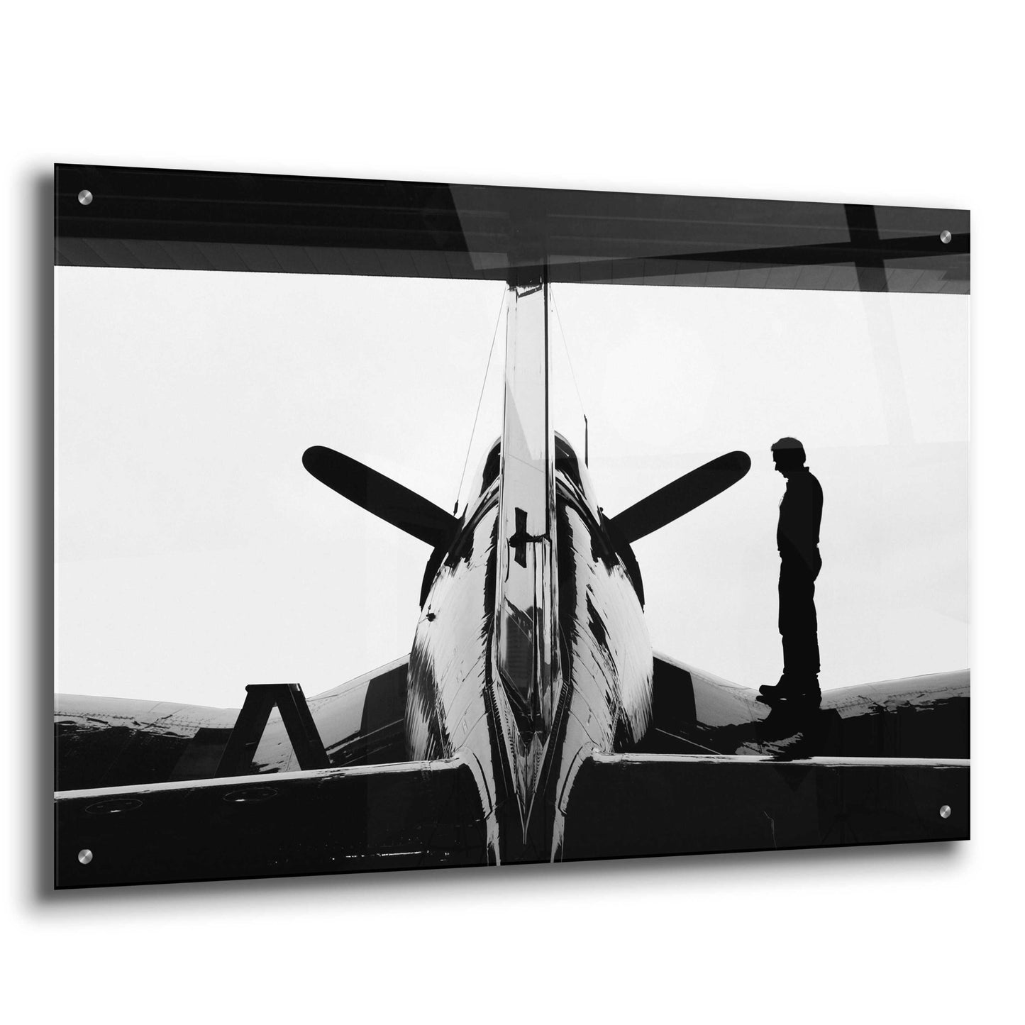 Epic Art 'Mechanic And Corsair' by Clive Branson, Acrylic Glass Wall Art,36x24