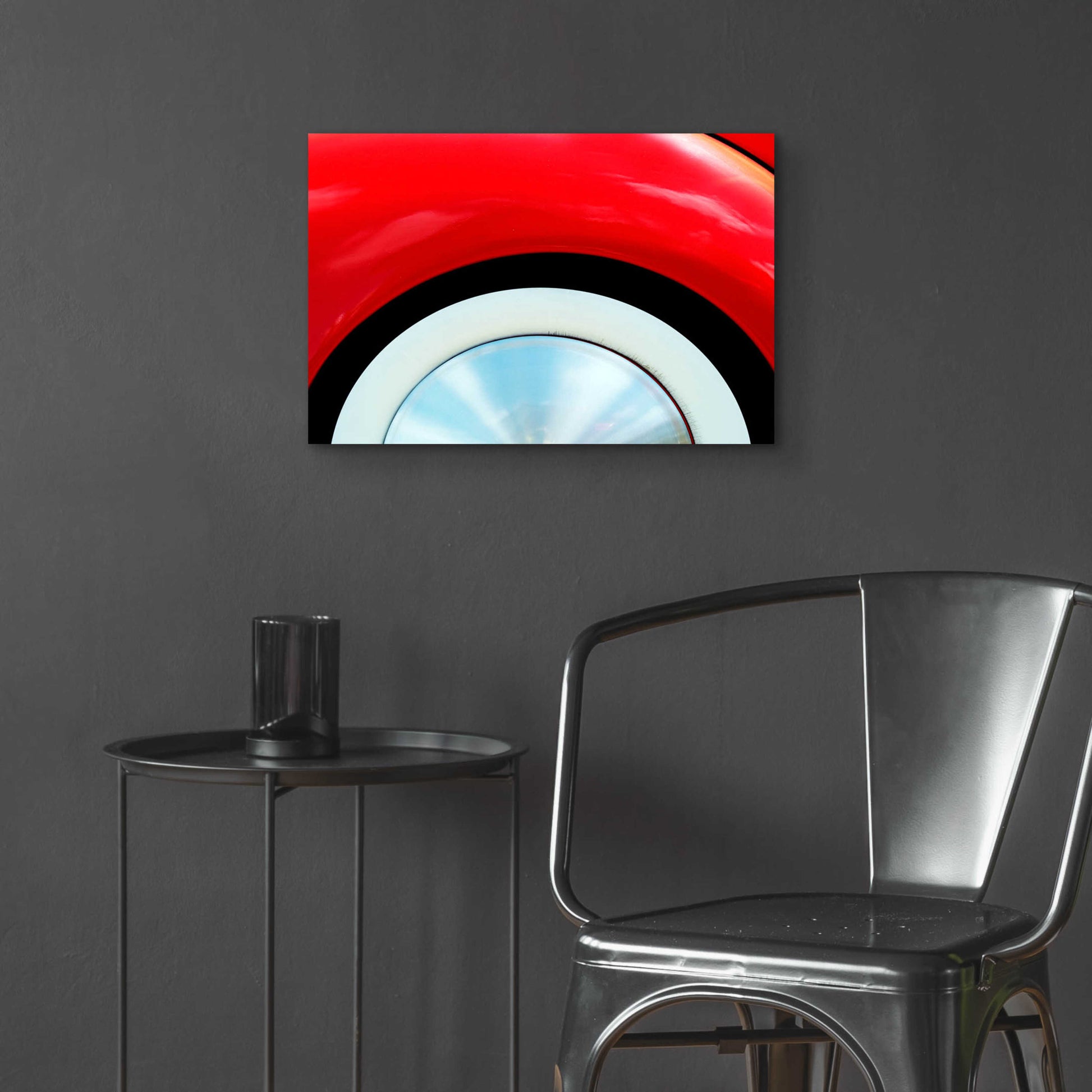 Epic Art '39 wheel and fender' by Clive Branson, Acrylic Glass Wall Art,24x16