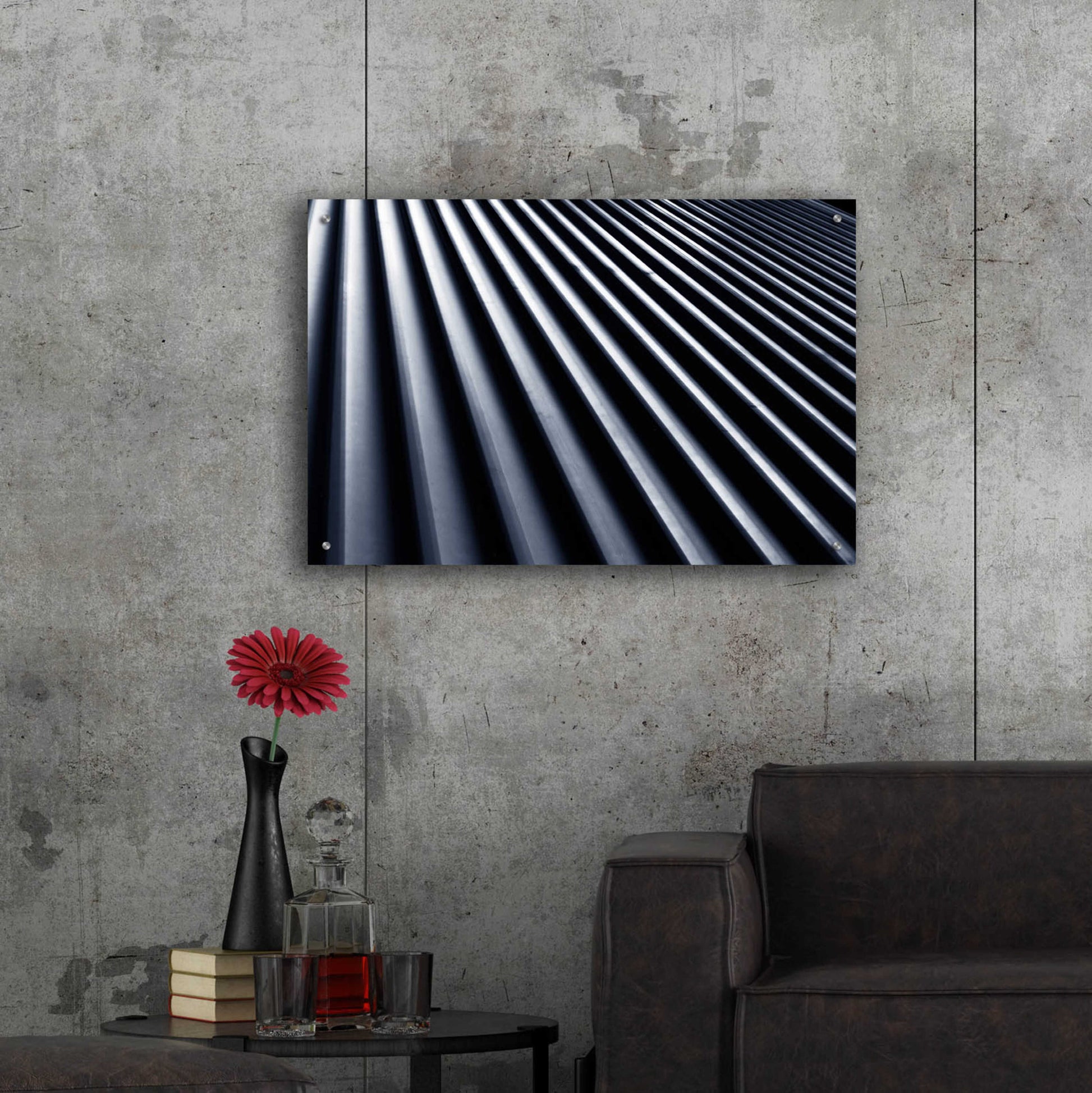 Epic Art 'Air Duct' by Clive Branson, Acrylic Glass Wall Art,36x24