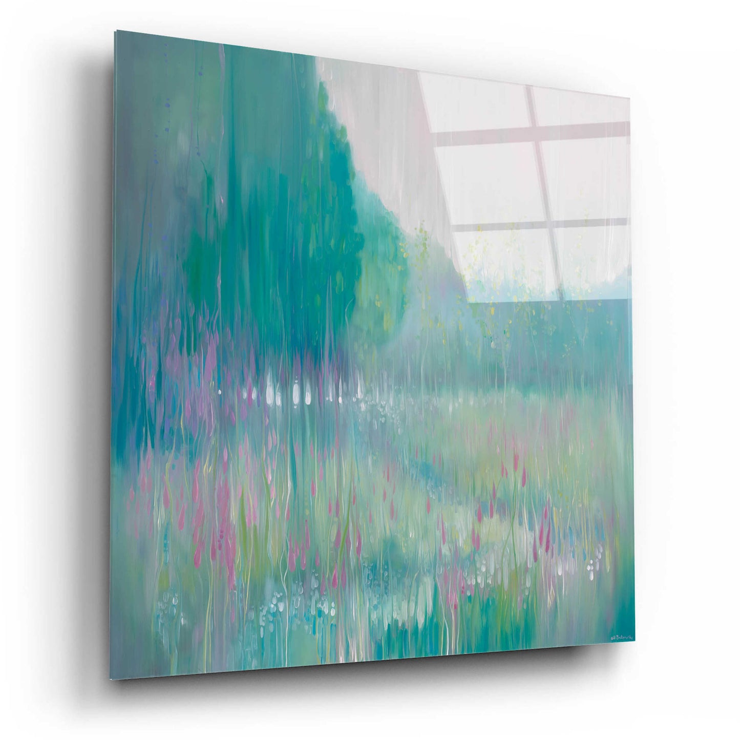 Epic Art 'Ageless Meadow' by Gill Bustamante, Acrylic Glass Wall Art,12x12