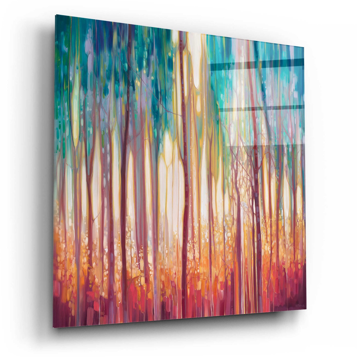 Epic Art 'Mythology' by Gill Bustamante, Acrylic Glass Wall Art,12x12