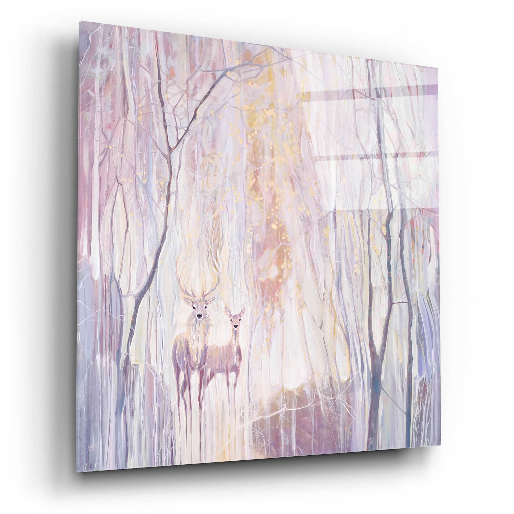 Epic Art 'Ethereal' by Gill Bustamante, Acrylic Glass Wall Art,12x12